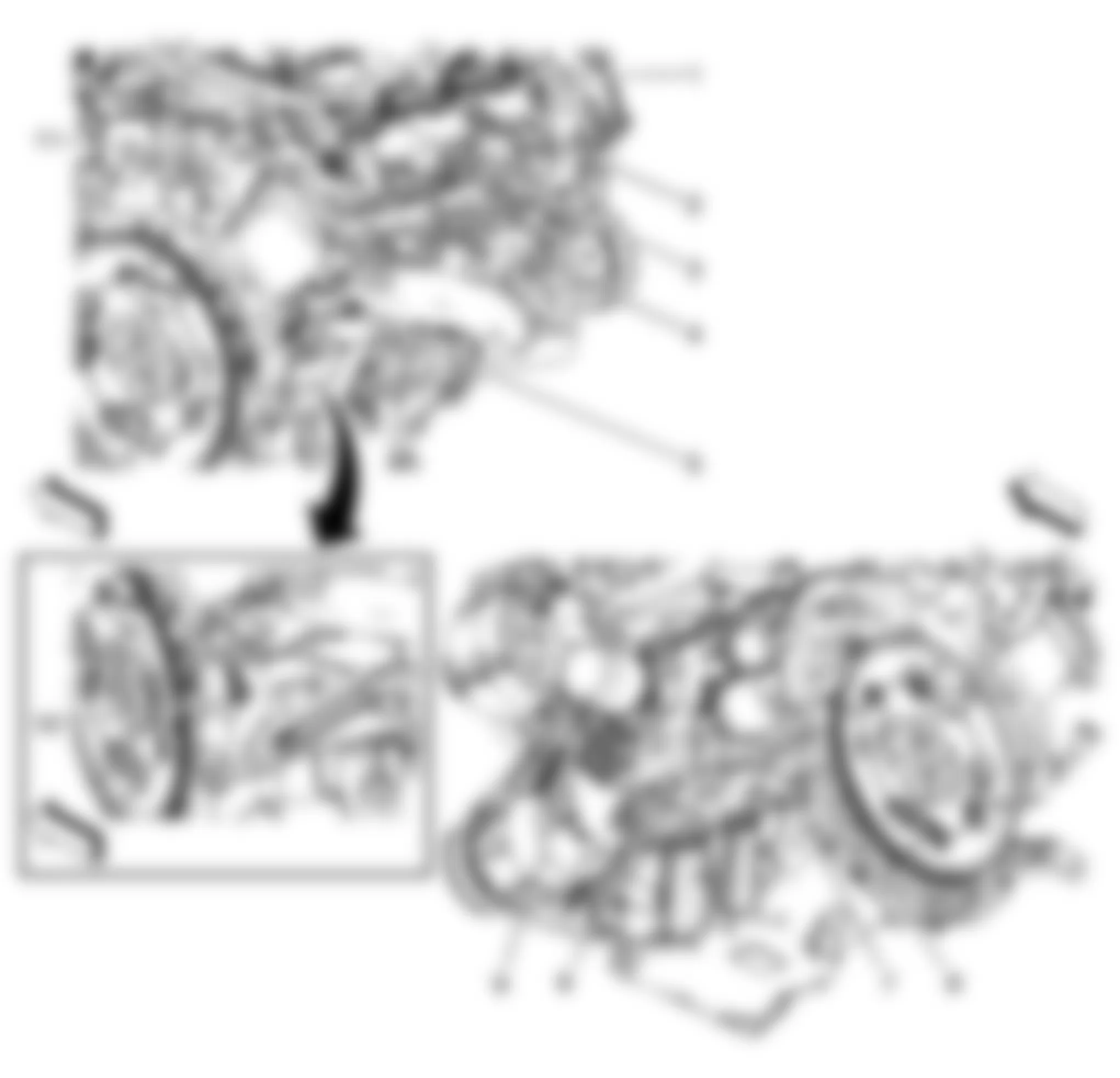 Chevrolet Equinox LT 2008 - Component Locations -  Engine Assembly (LY7)