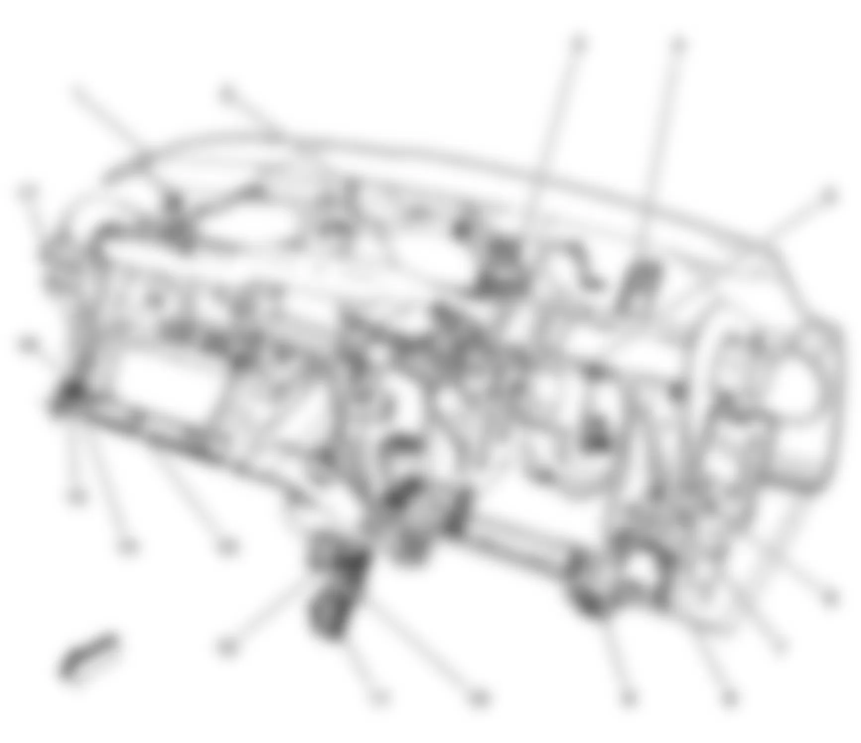 Chevrolet HHR LT 2008 - Component Locations -  Behind Instrument Panel