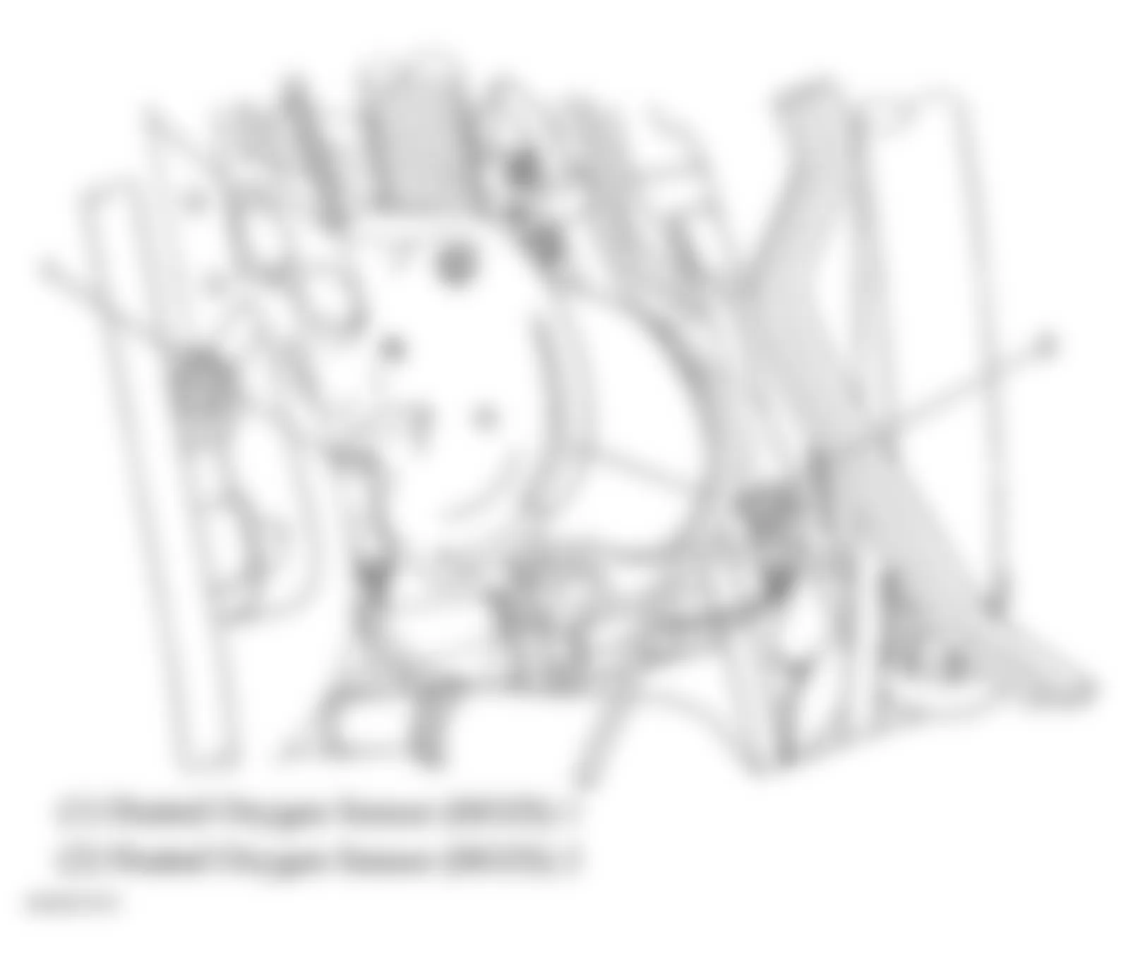 Chevrolet HHR LT 2008 - Component Locations -  Rear Of Engine (2.2L)