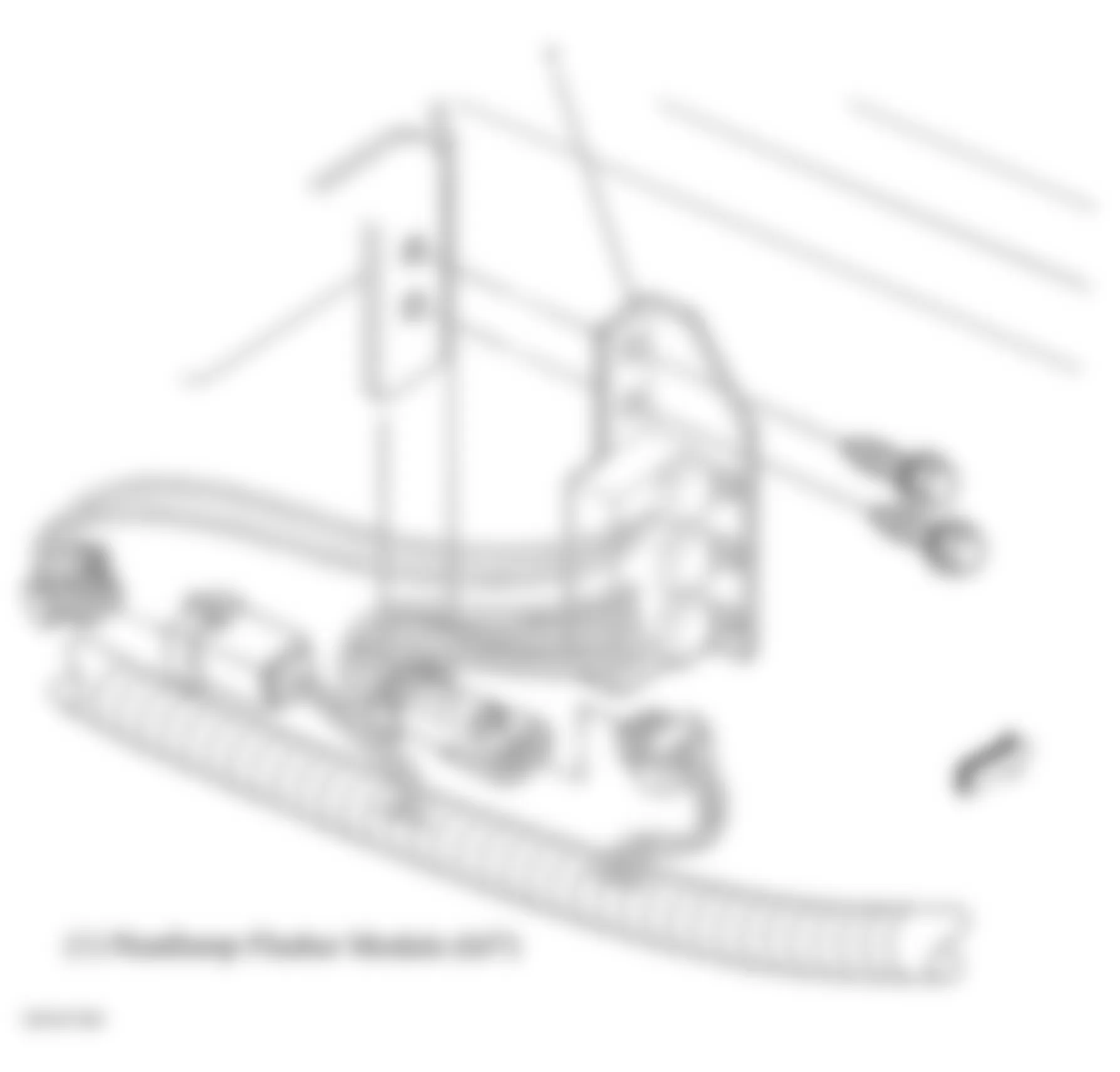 Chevrolet Impala LTZ 2008 - Component Locations -  Right Front Of Engine Compartment