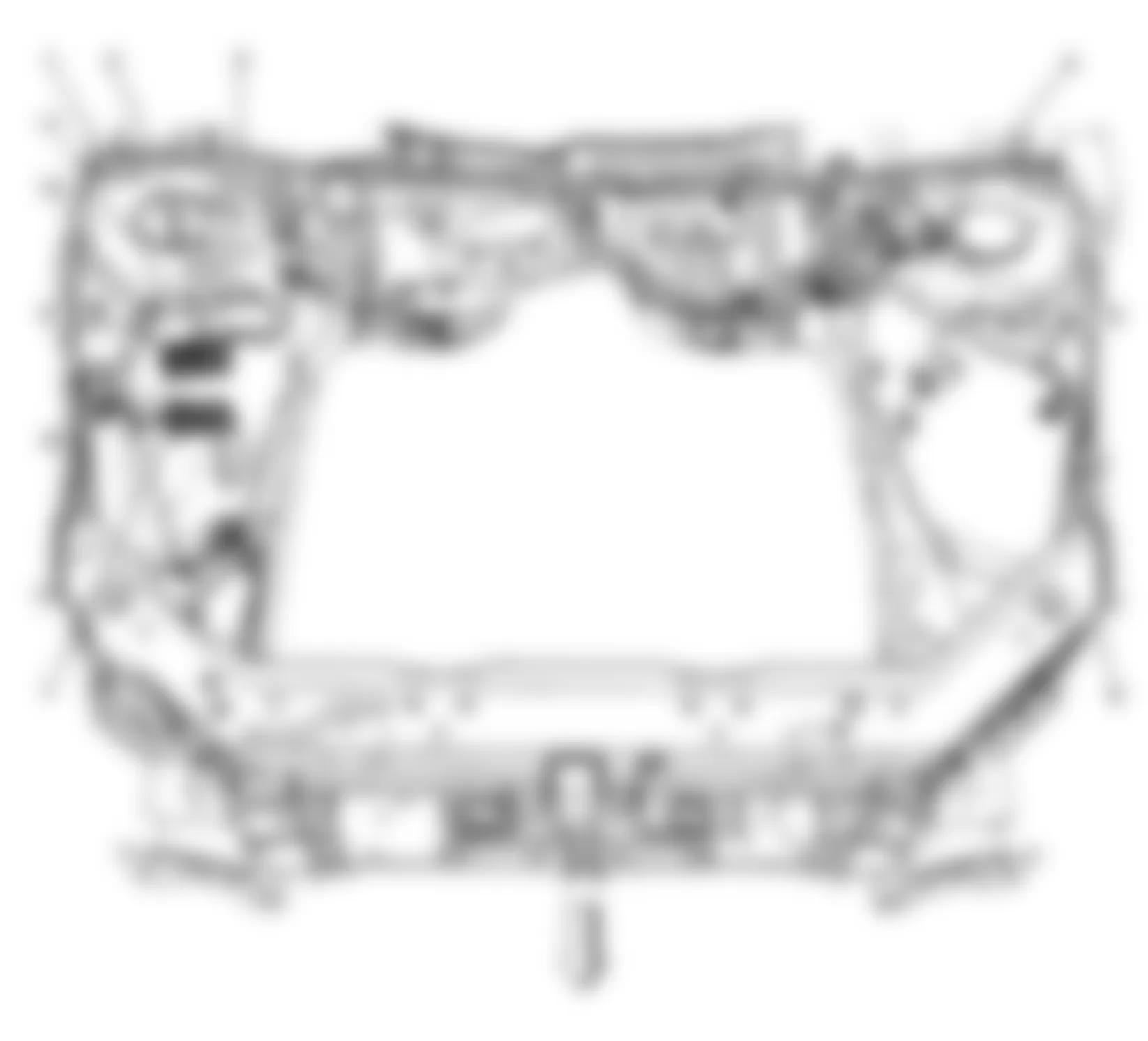 Chevrolet Impala LTZ 2008 - Component Locations -  Engine Compartment