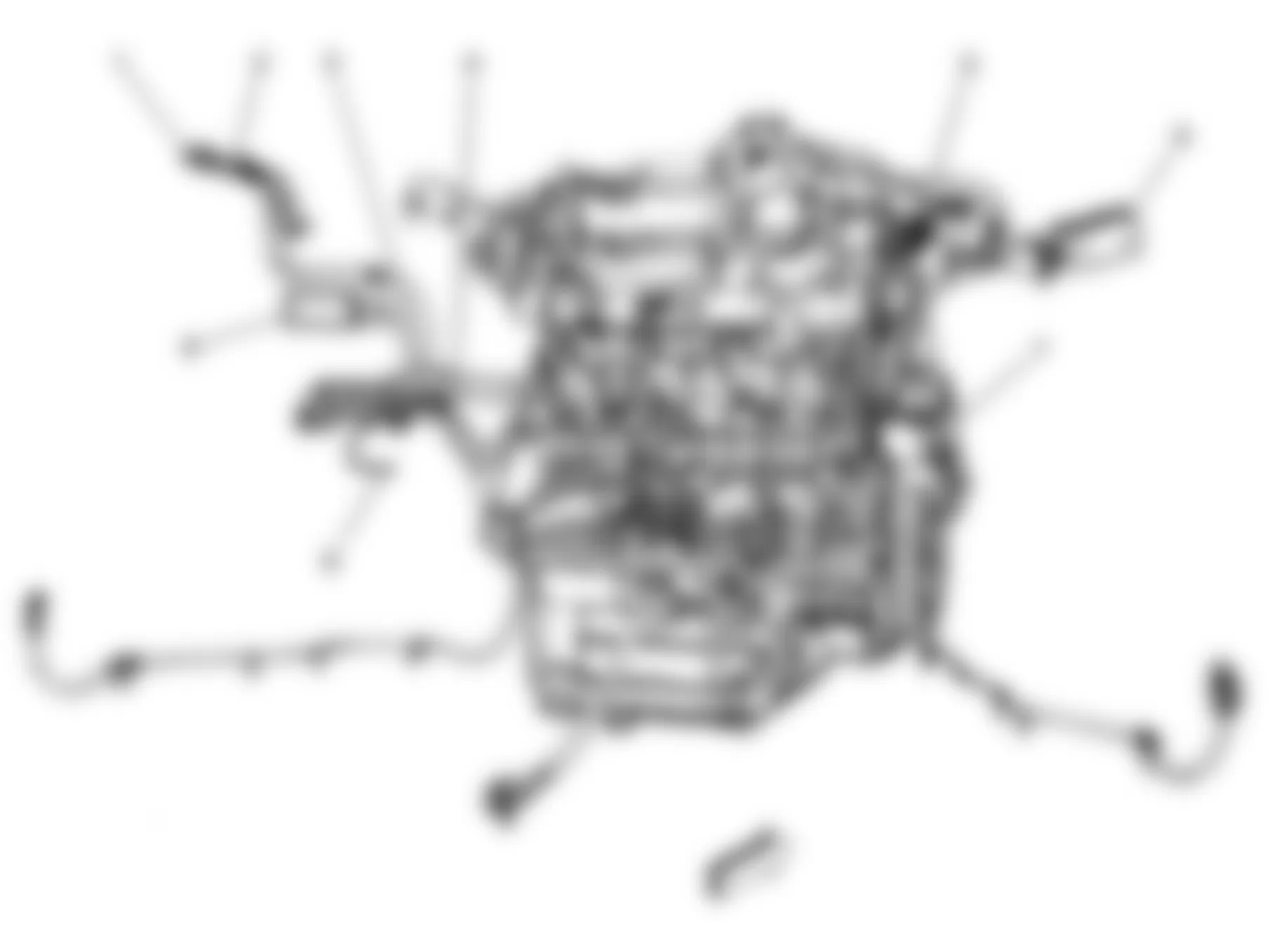 Chevrolet Impala LTZ 2008 - Component Locations -  Right Side Of Engine (3.5L & 3.9L)