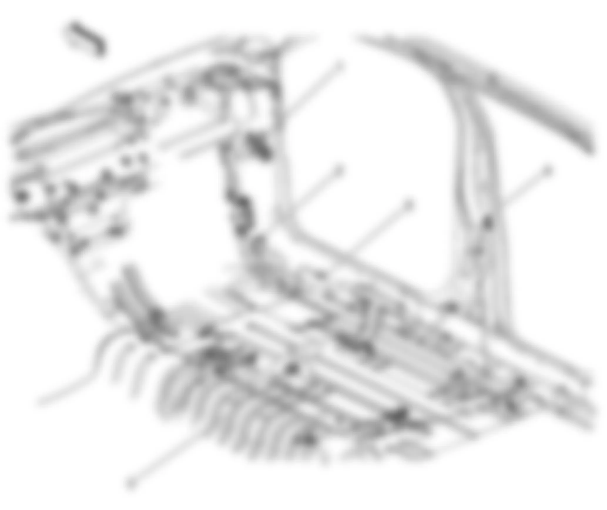 Chevrolet Impala LTZ 2008 - Component Locations -  Right Front Of Passenger Compartment