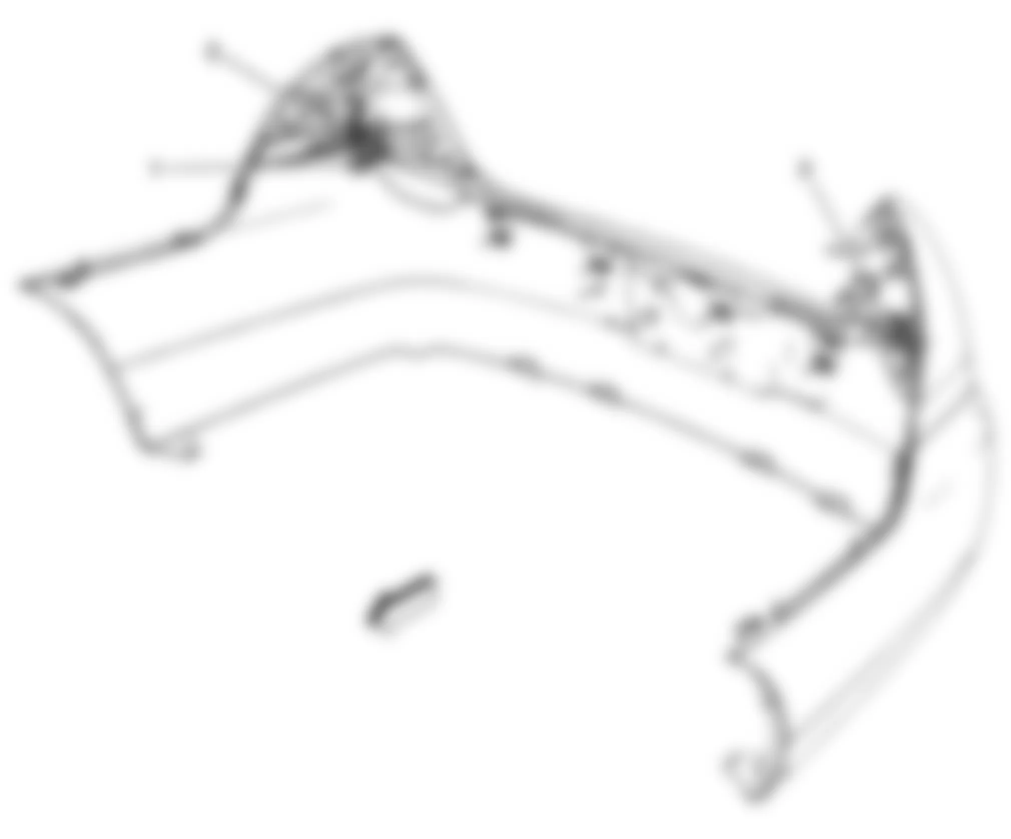 Chevrolet Impala LTZ 2008 - Component Locations -  Rear Fascia