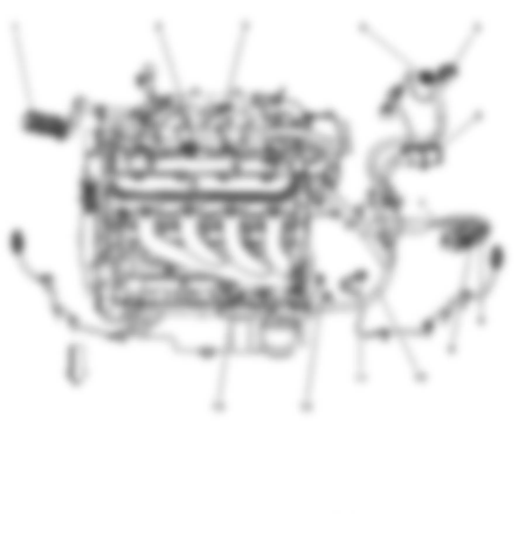 Chevrolet Impala SS 2008 - Component Locations -  Left Side Of Engine (5.3L)