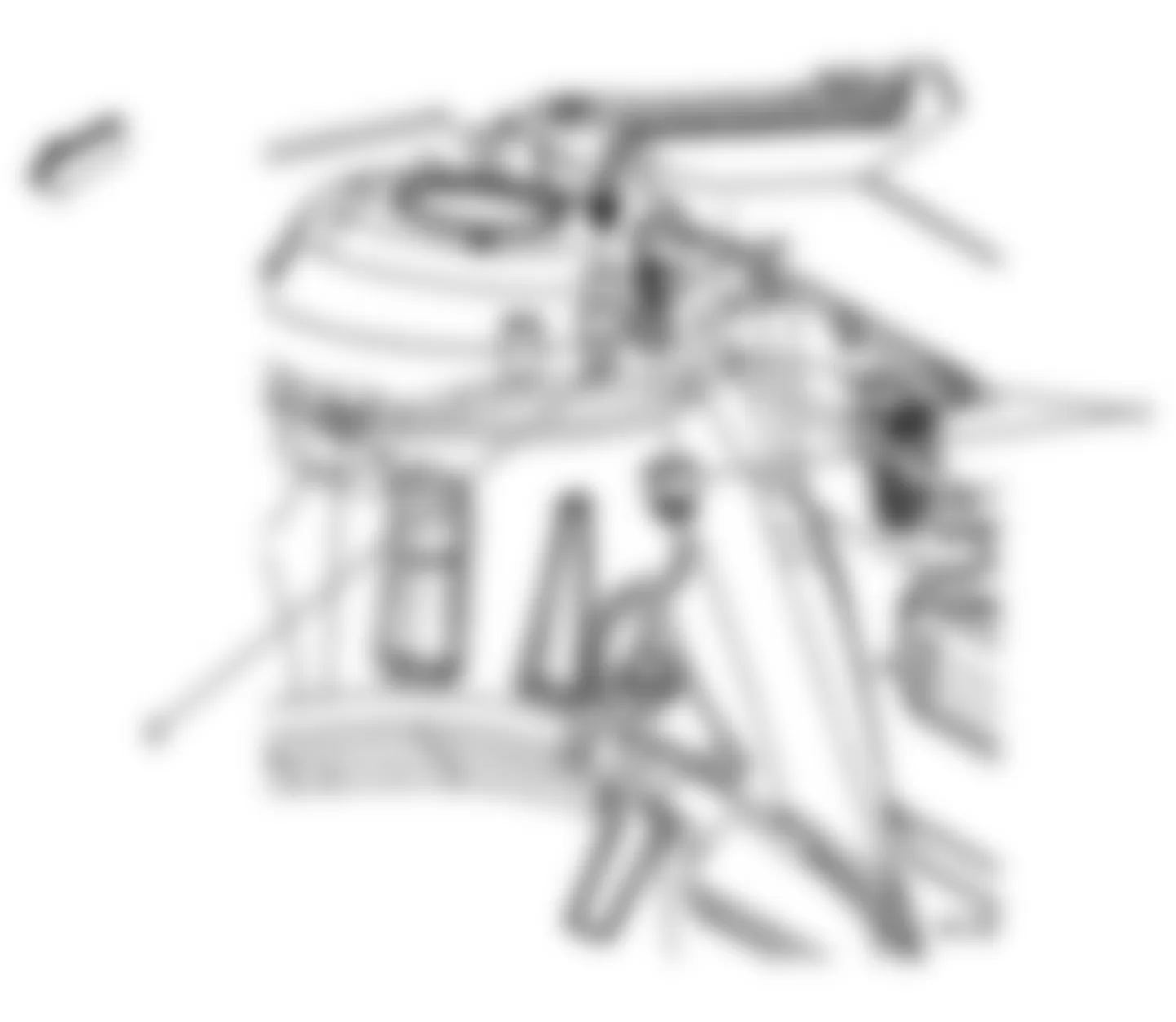 Chevrolet Malibu Classic LS 2008 - Component Locations -  Right Rear Of Engine Compartment