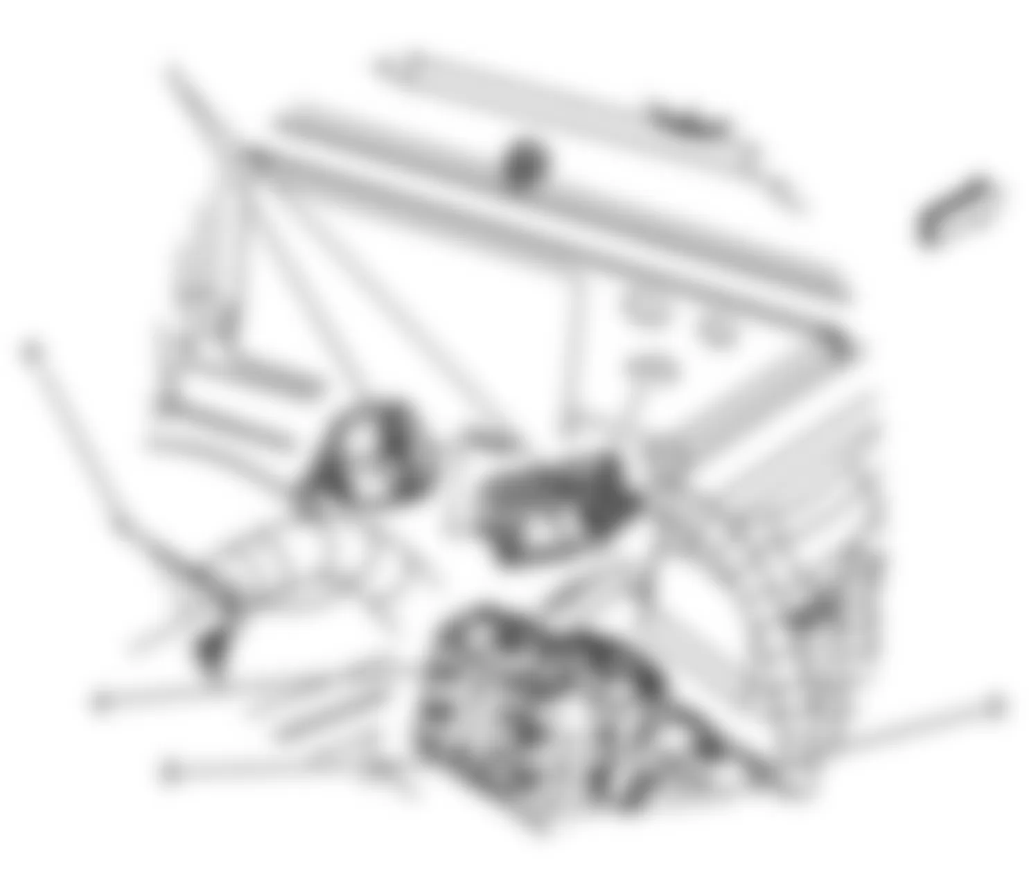 Chevrolet Malibu Classic LS 2008 - Component Locations -  Left Front Of Engine Compartment