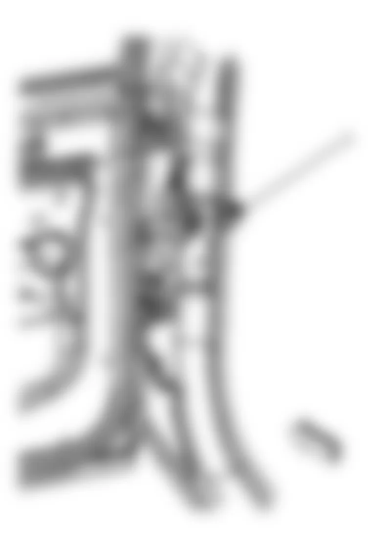 Chevrolet Malibu Classic LS 2008 - Component Locations -  Left Rear Door Jamb