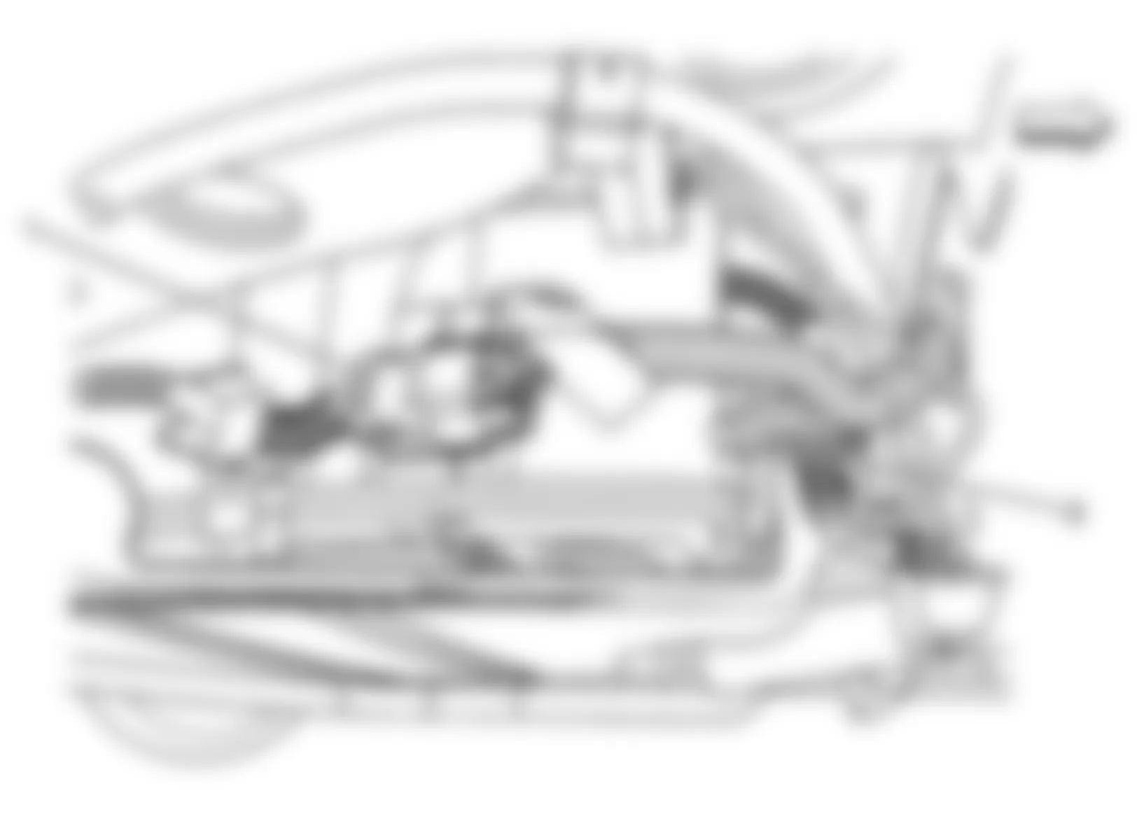 Chevrolet Malibu Classic LS 2008 - Component Locations -  Under Right Rear Of Vehicle