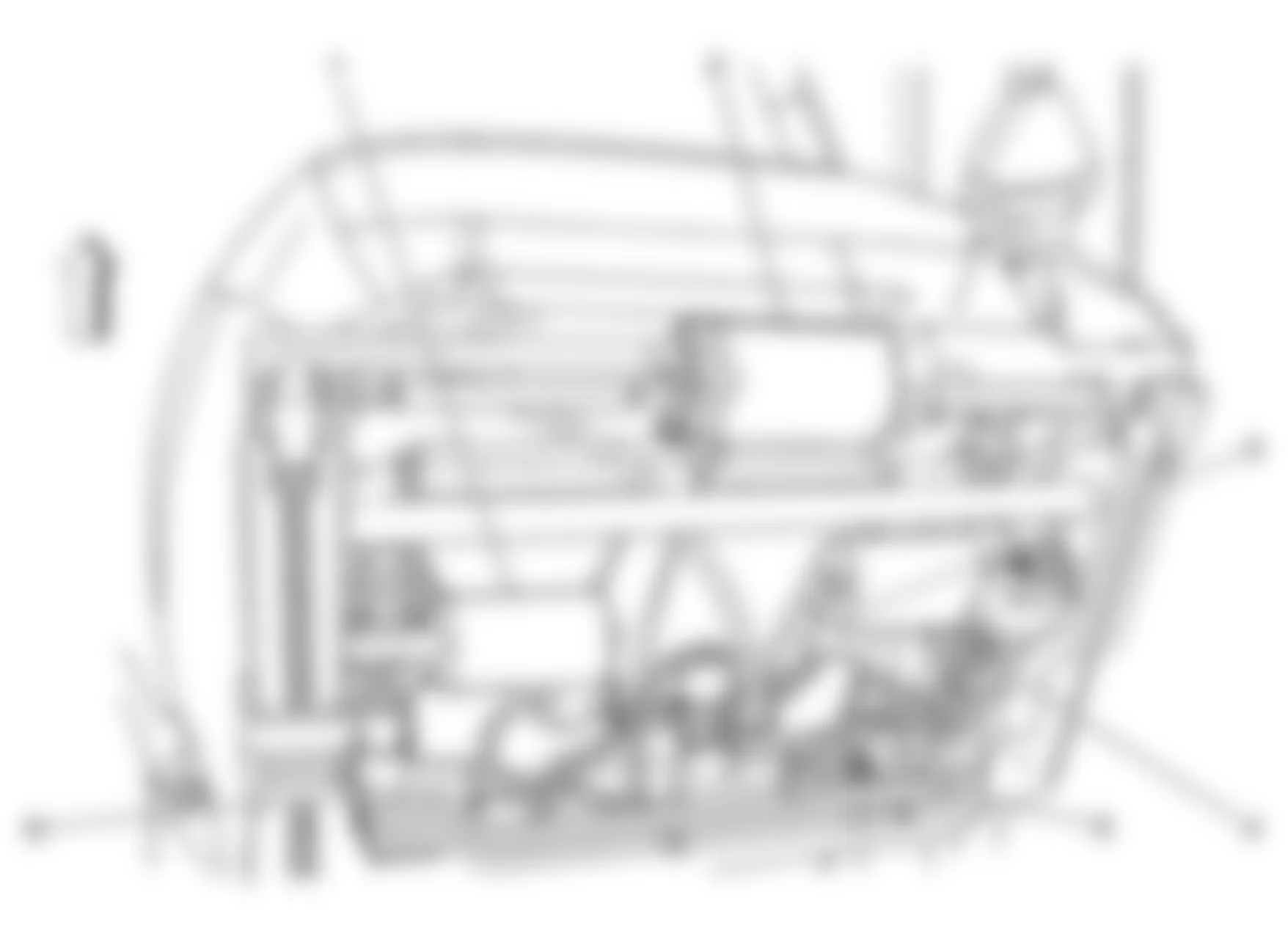Chevrolet Malibu Classic LS 2008 - Component Locations -  Under Drivers Seat