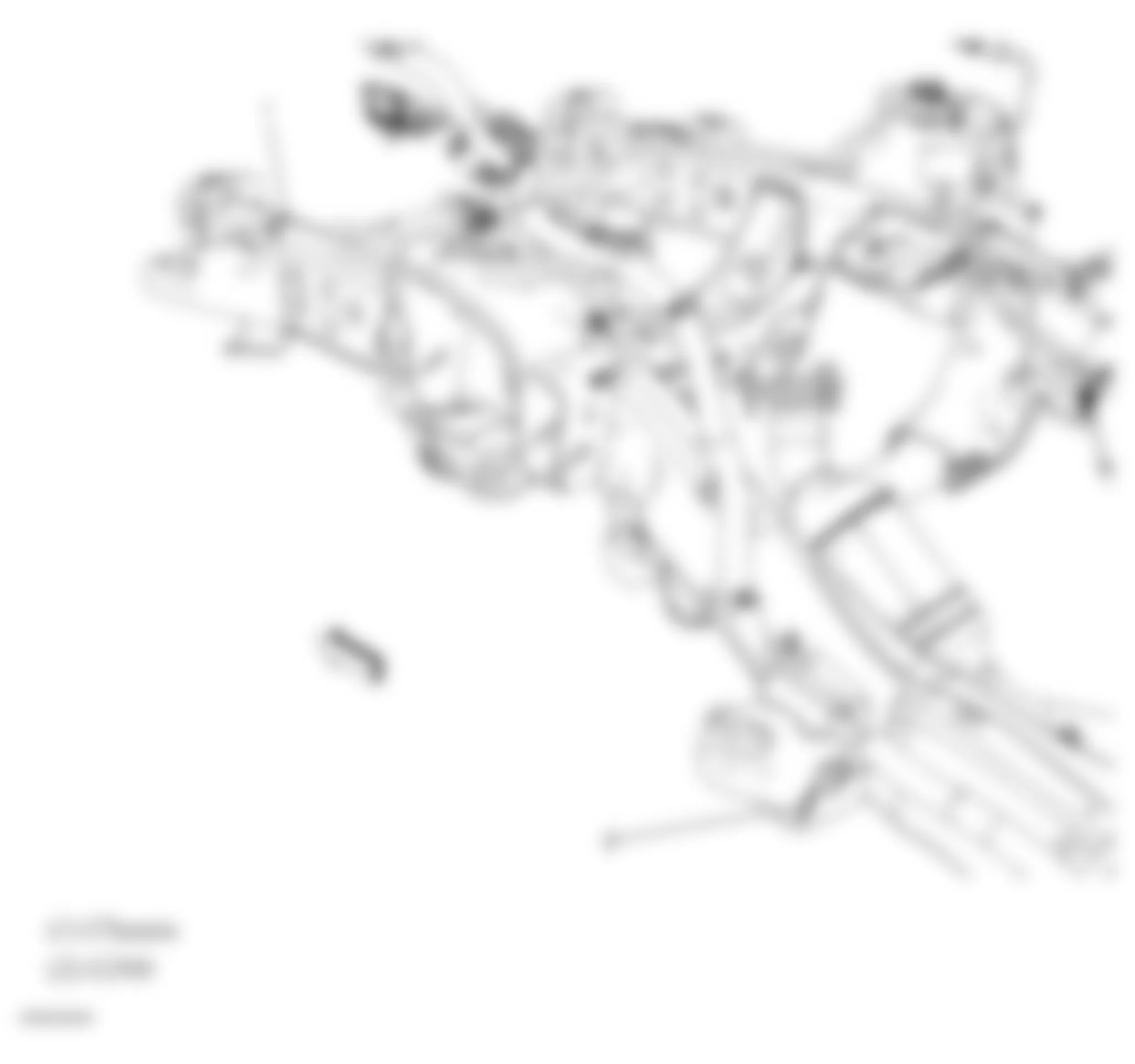Chevrolet Silverado 1500 2008 - Component Locations -  Under Left Side Of Vehicle