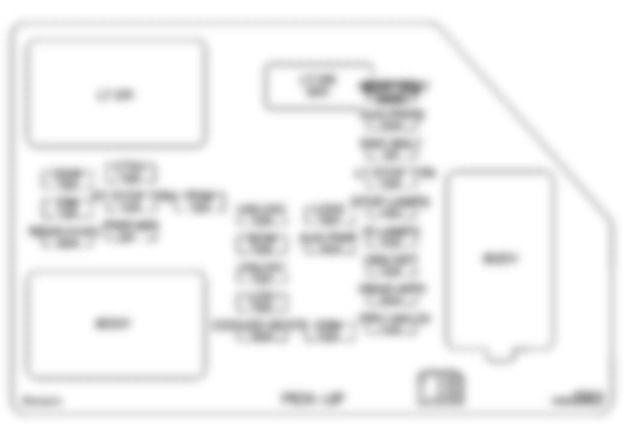Chevrolet Silverado 3500 HD 2008 - Component Locations -  Identifying Left Instrument Panel Fuse Block Components