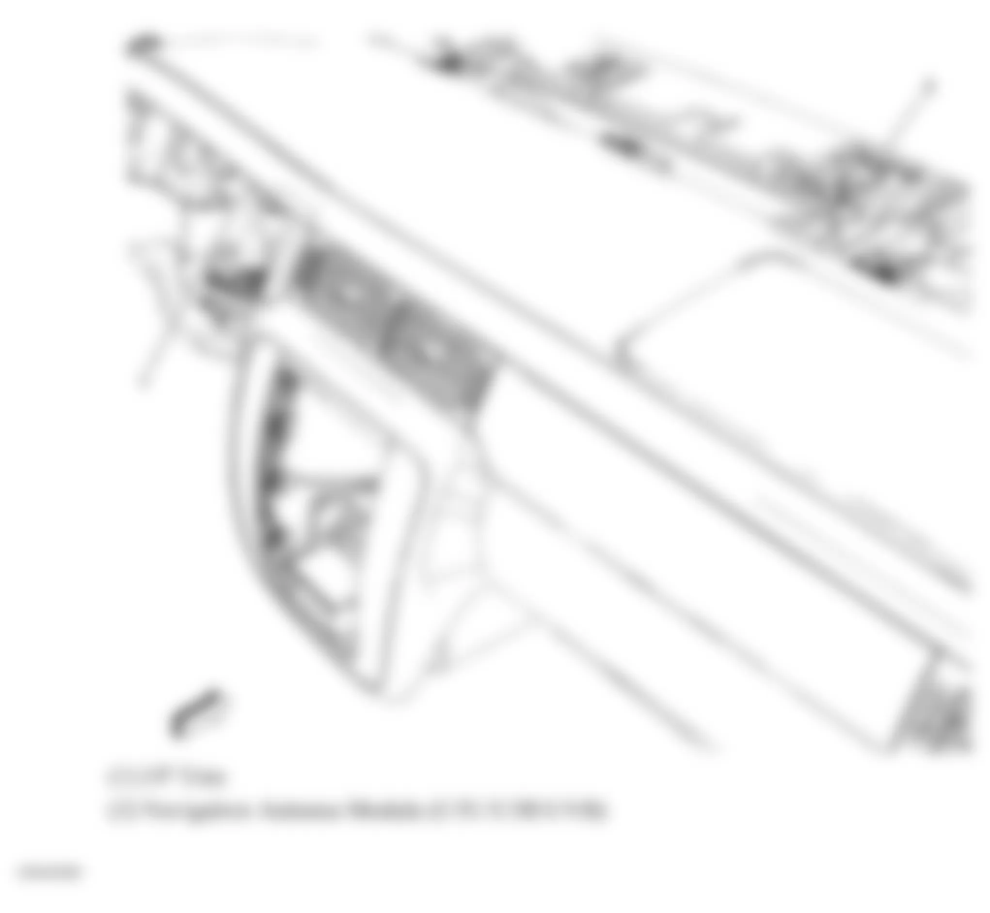 Chevrolet Suburban K1500 2008 - Component Locations - Top Of Dash