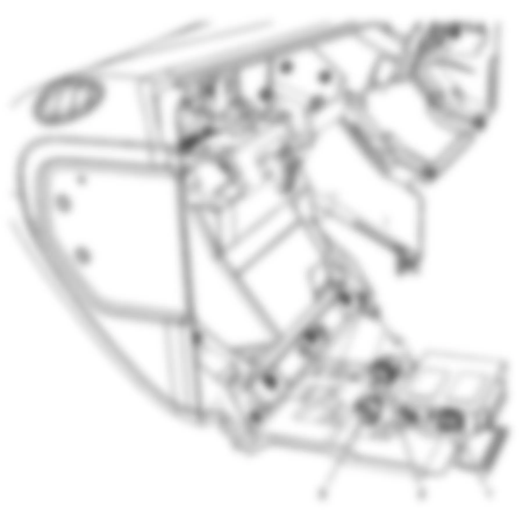 Chevrolet TrailBlazer 2008 - Component Locations -  Behind Right Side Of Instrument Panel