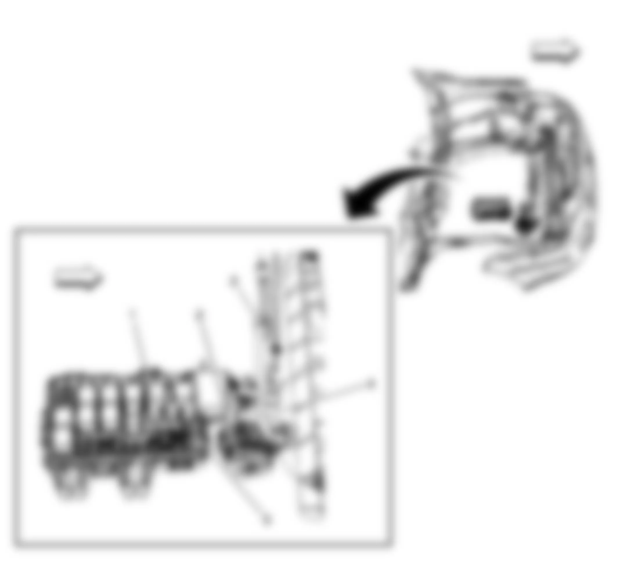 Chevrolet Uplander LS 2008 - Component Locations -  Right Front Of Engine Compartment