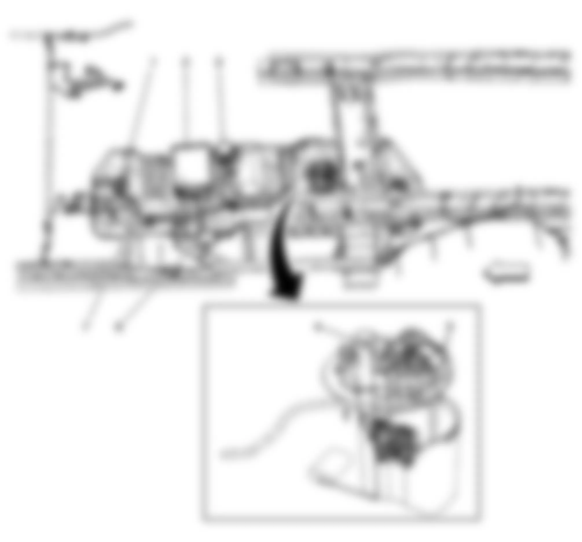 Chevrolet Uplander LS 2008 - Component Locations -  Fuel Tank Components