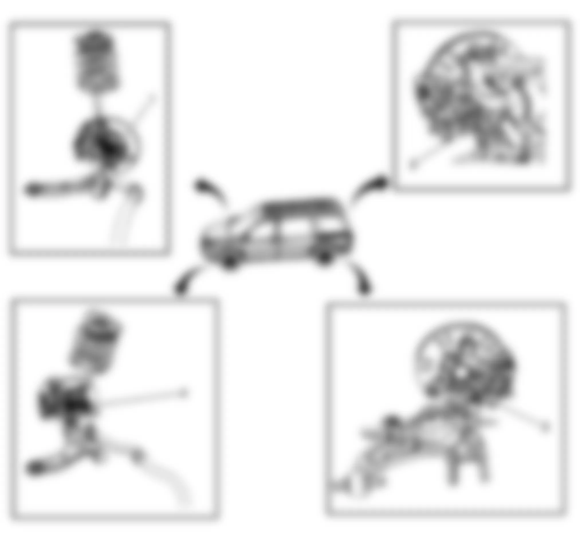 Chevrolet Uplander LS 2008 - Component Locations -  ABS Components
