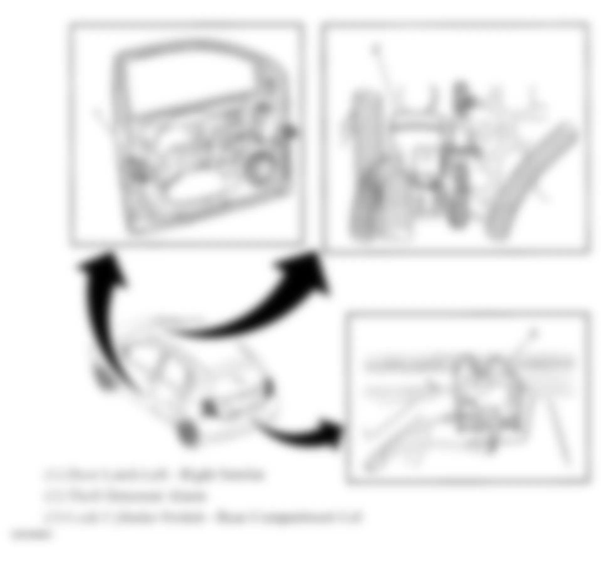 Chevrolet Aveo LT 2009 - Component Locations -  Vehicle Theft Deterrent System