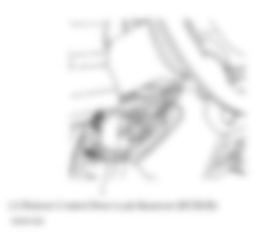 Chevrolet Aveo LT 2009 - Component Locations -  Under Left Side Of Dash