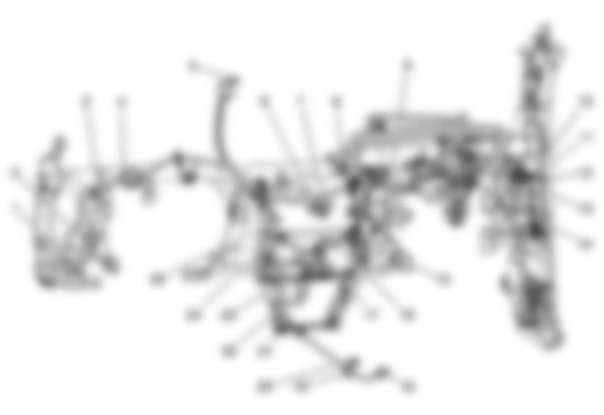 Chevrolet Aveo LT 2009 - Component Locations -  Behind Dash