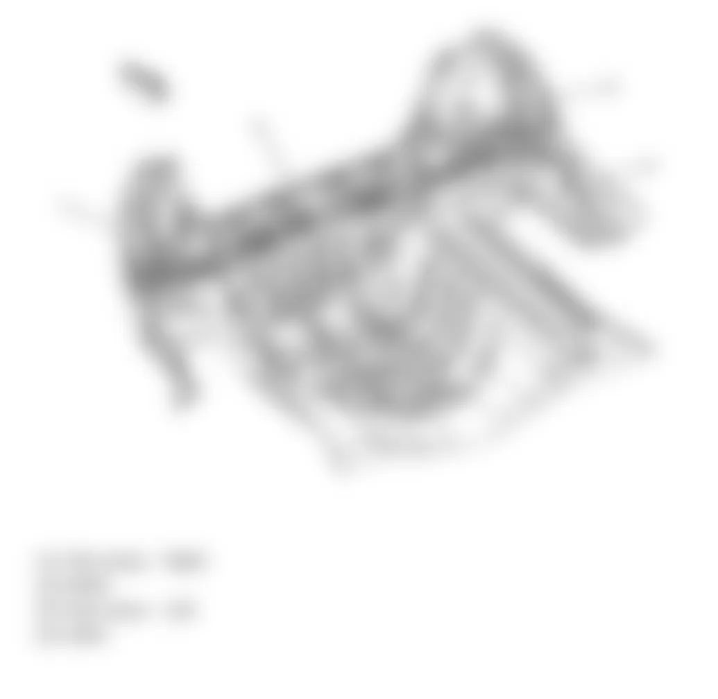 Chevrolet Aveo LT 2009 - Component Locations -  Rear Harness