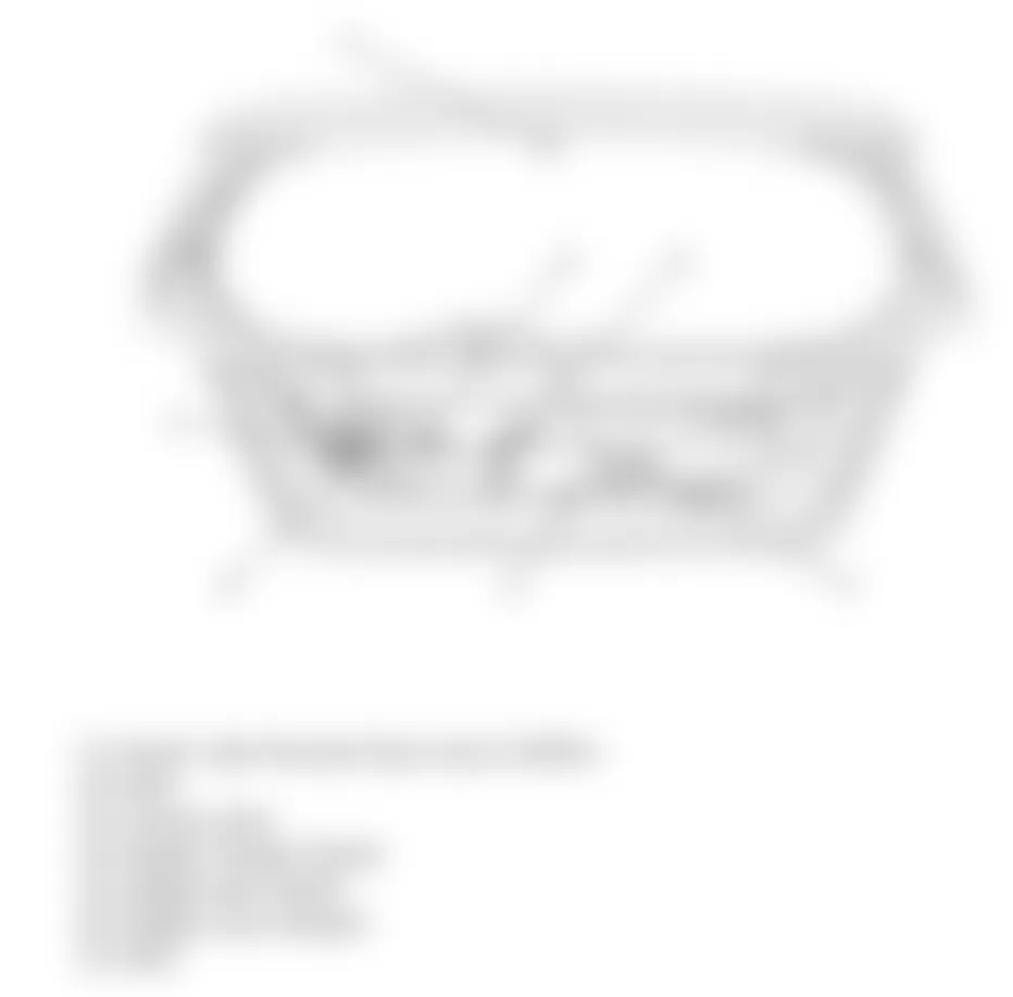 Chevrolet Aveo LT 2009 - Component Locations -  Tailgate