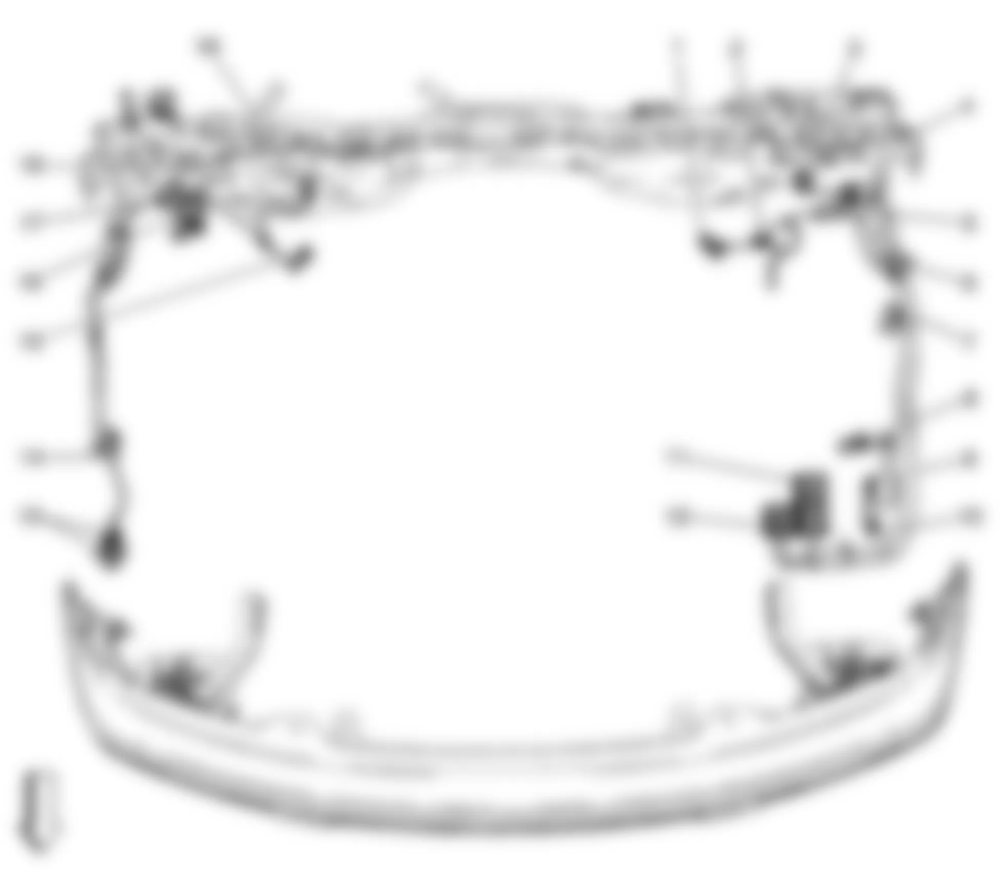 Chevrolet Colorado 2009 - Component Locations -  Engine Compartment