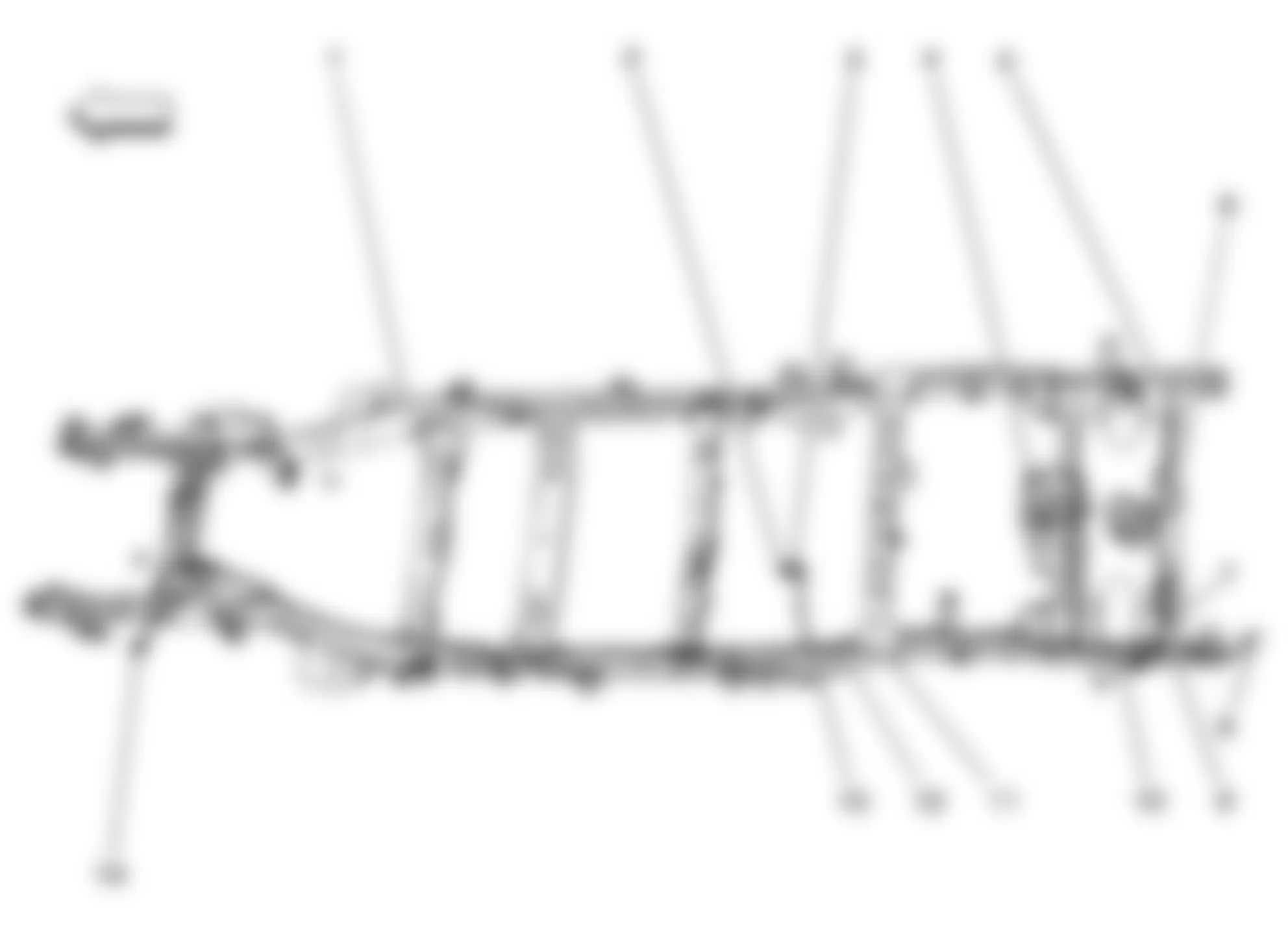 Chevrolet Colorado 2009 - Component Locations -  Chassis