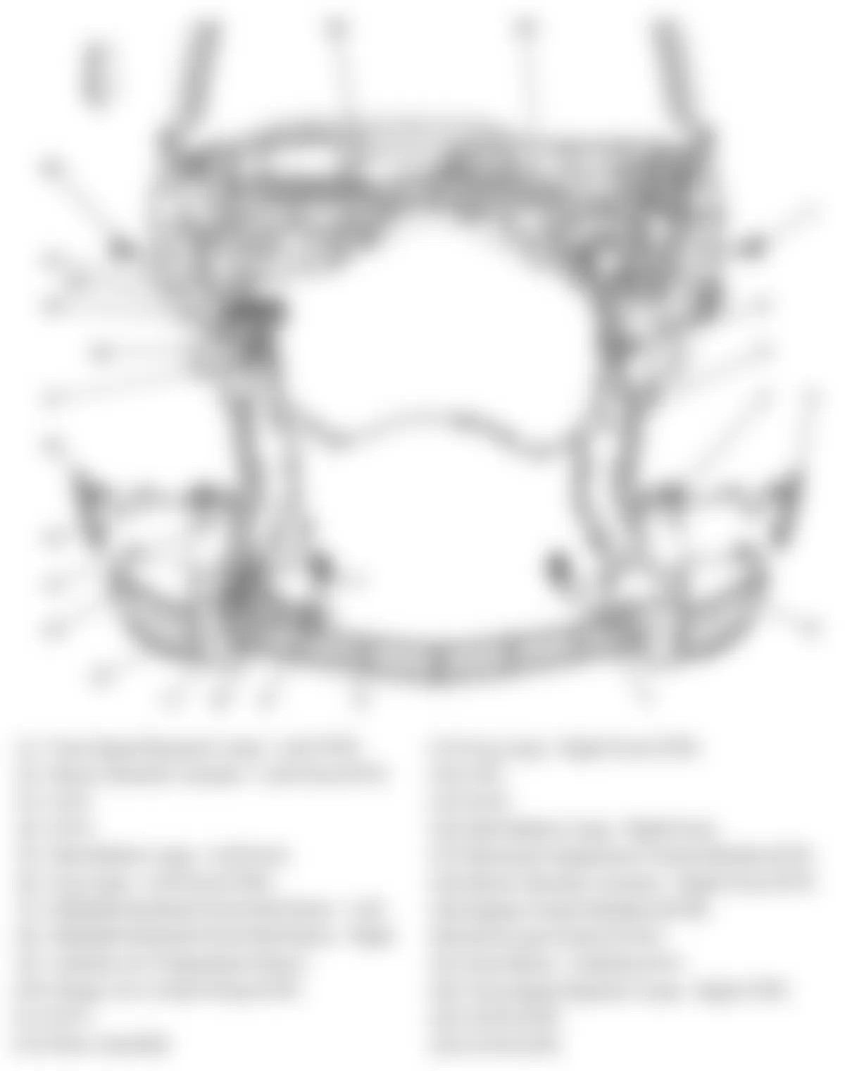 Chevrolet Corvette Z06 2009 - Component Locations -  Engine Compartment