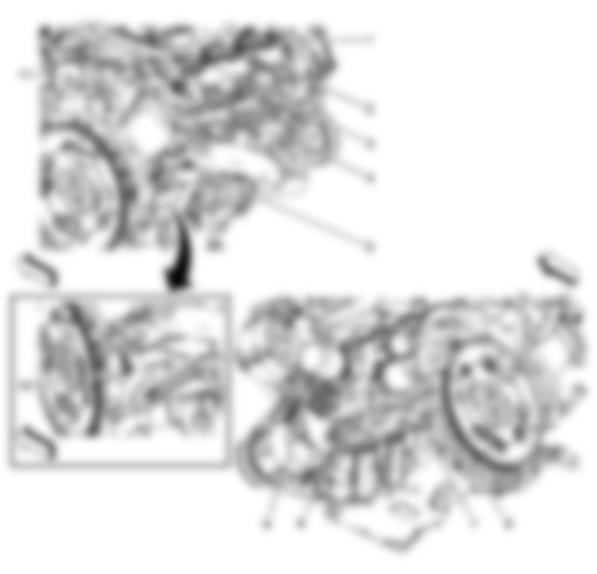 Chevrolet Equinox LS 2009 - Component Locations -  Engine Assembly (LY7)