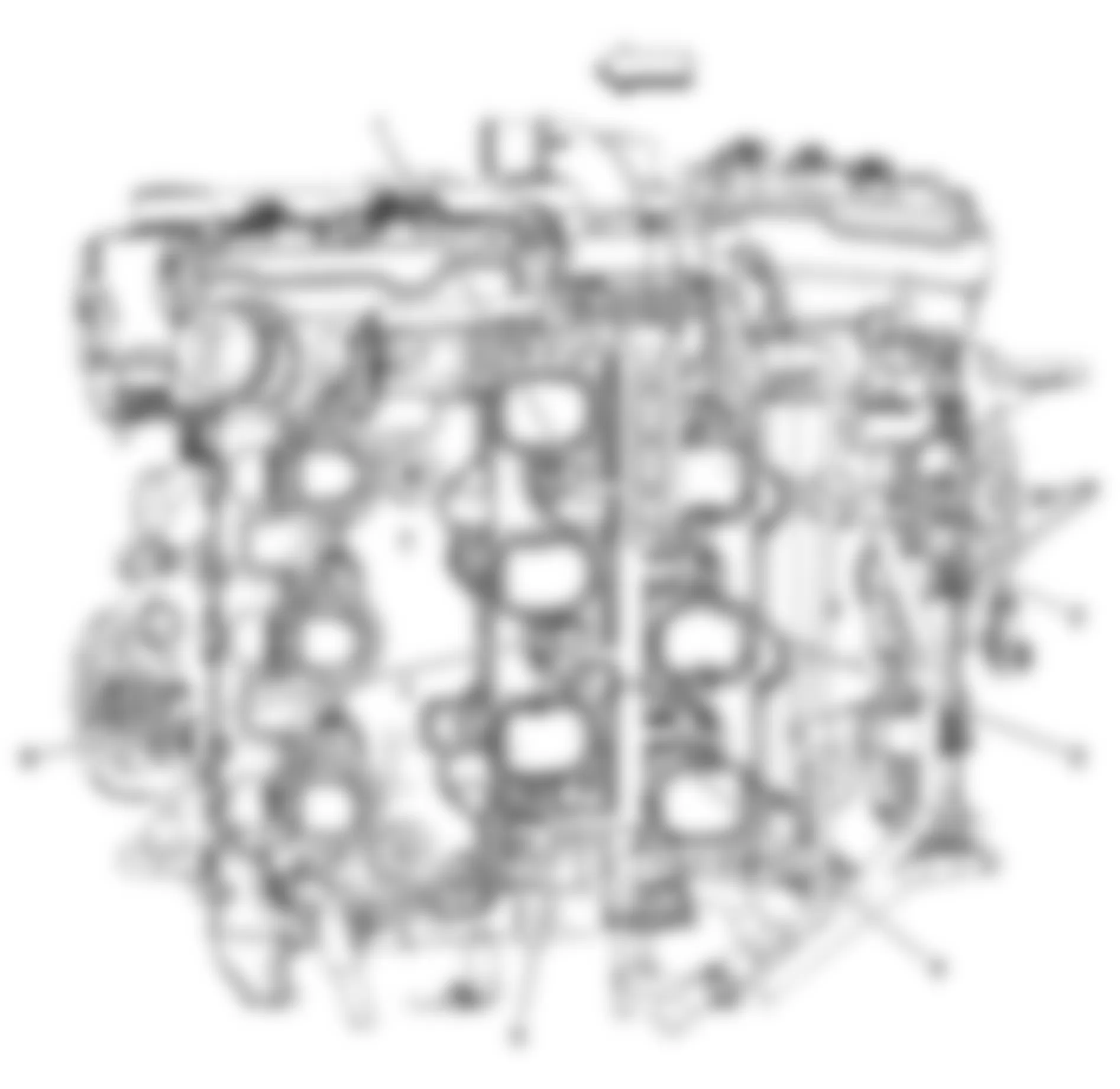 Chevrolet Equinox LS 2009 - Component Locations -  Top Of Engine (LY7)