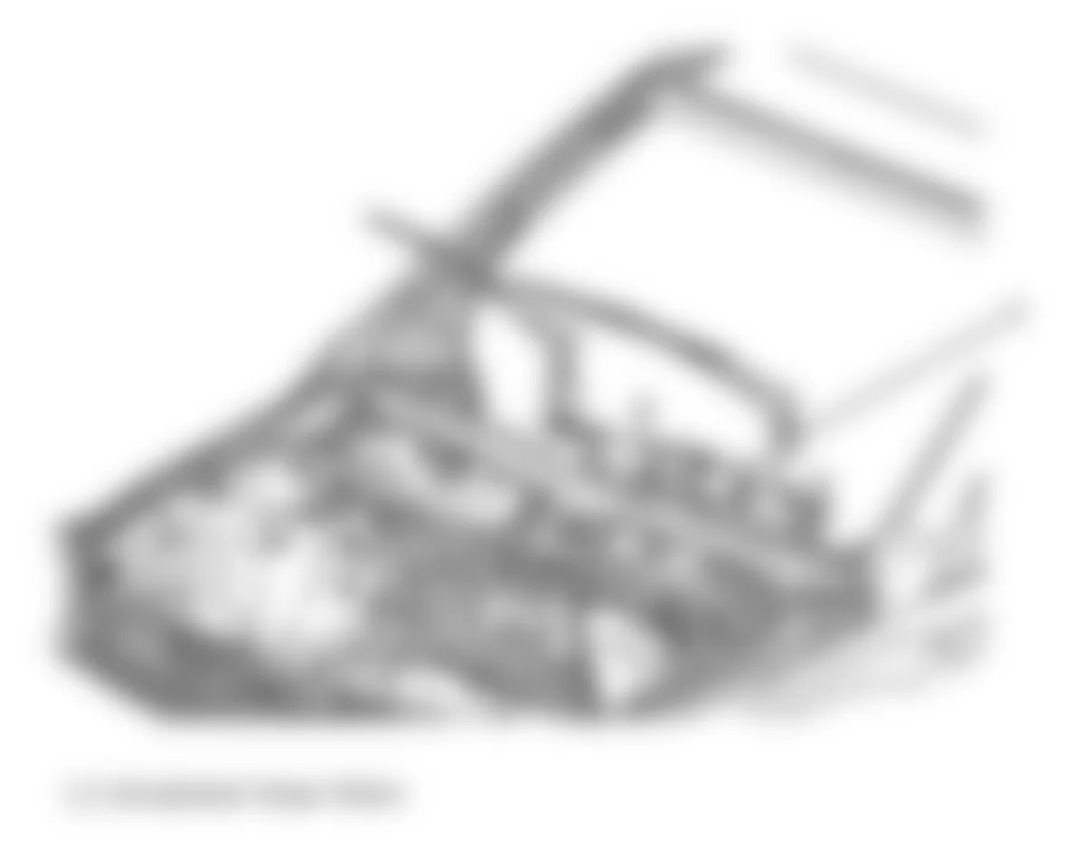 Chevrolet Equinox LT 2009 - Component Locations -  Left Front Engine Compartment