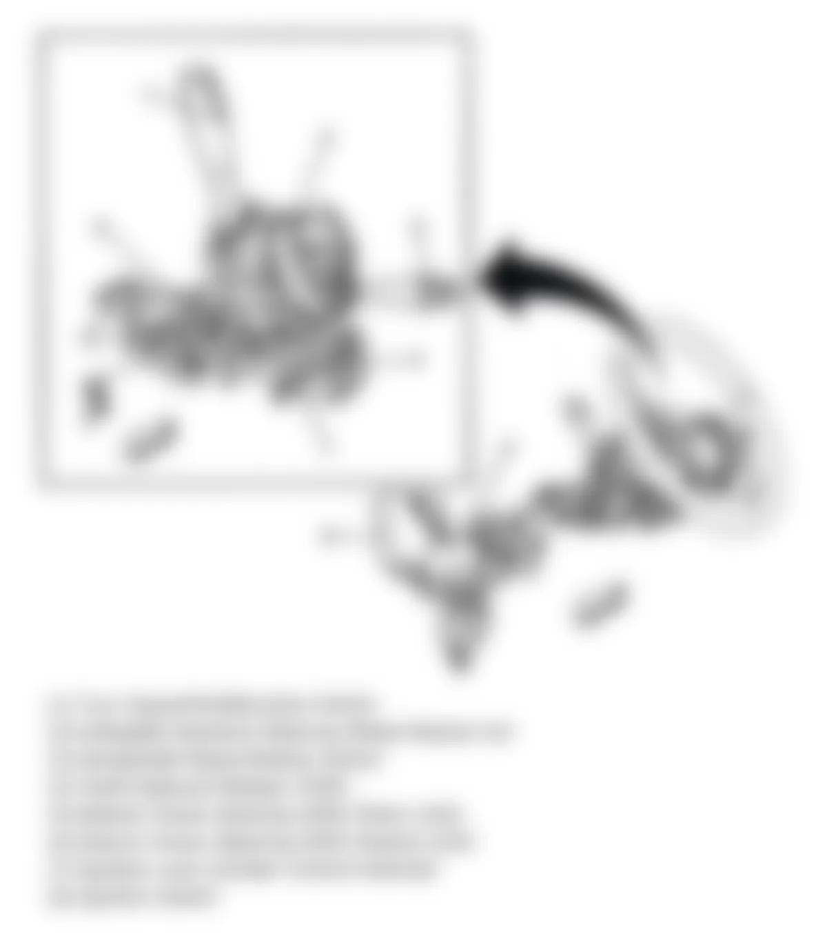 Chevrolet Equinox LT 2009 - Component Locations -  Steering Column