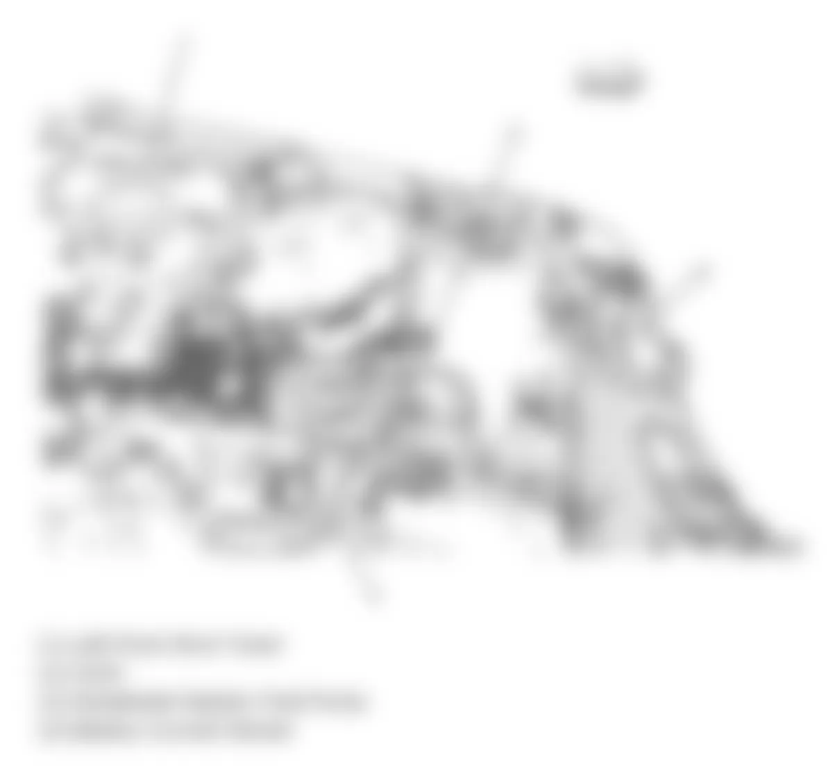 Chevrolet Equinox LT 2009 - Component Locations -  Left Front Of Engine Compartment