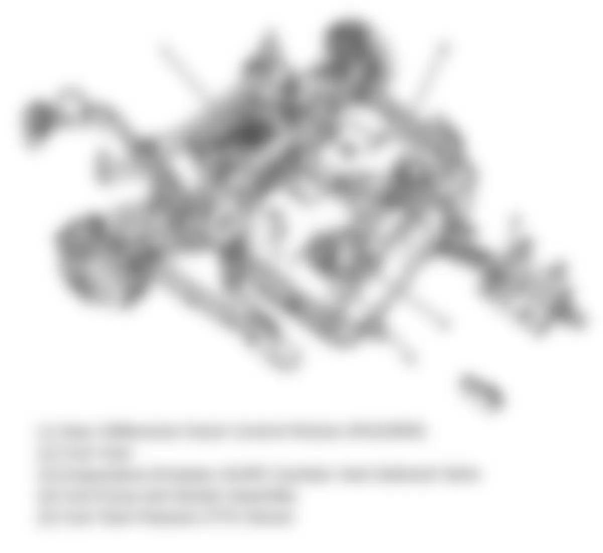 Chevrolet Equinox LT 2009 - Component Locations -  Rear Axle & Fuel Tank Components