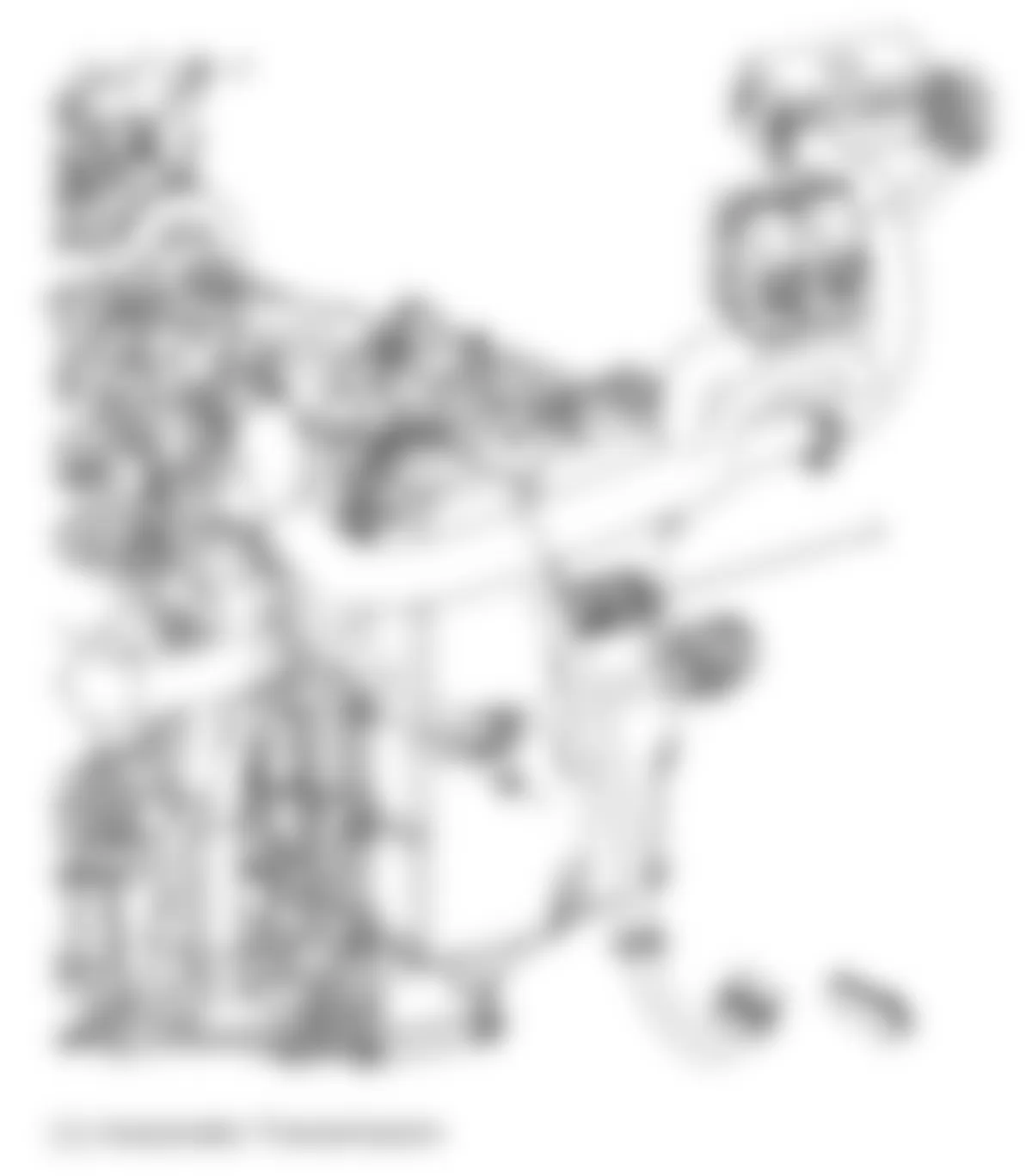 Chevrolet Equinox LT 2009 - Component Locations -  Front Of Transmission (LY7)