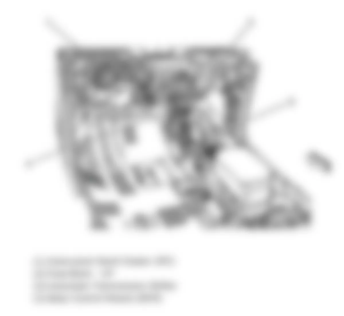 Chevrolet Equinox LT 2009 - Component Locations -  Instrument Panel & Console Components