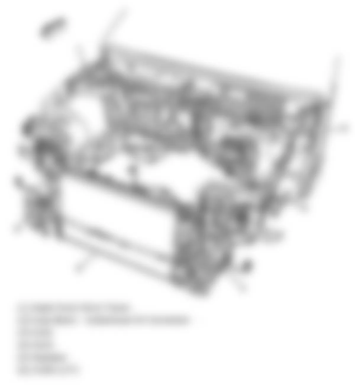 Chevrolet Equinox LTZ 2009 - Component Locations -  Forward Lamp Harness