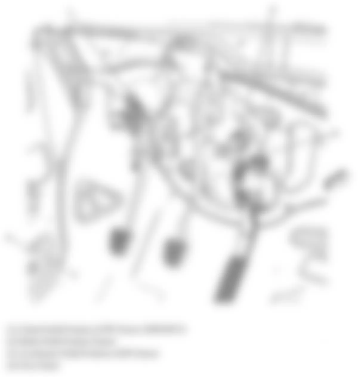 Chevrolet HHR LS 2009 - Component Locations -  Under Left Side Of Dash