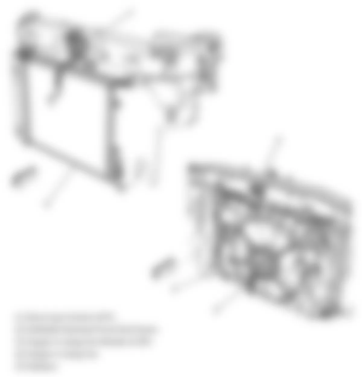 Chevrolet HHR LS 2009 - Component Locations -  Front Of Engine Compartment
