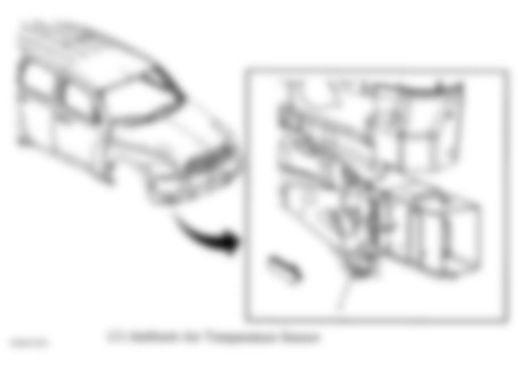 Chevrolet HHR LS 2009 - Component Locations -  Right Front Corner Of Vehicle