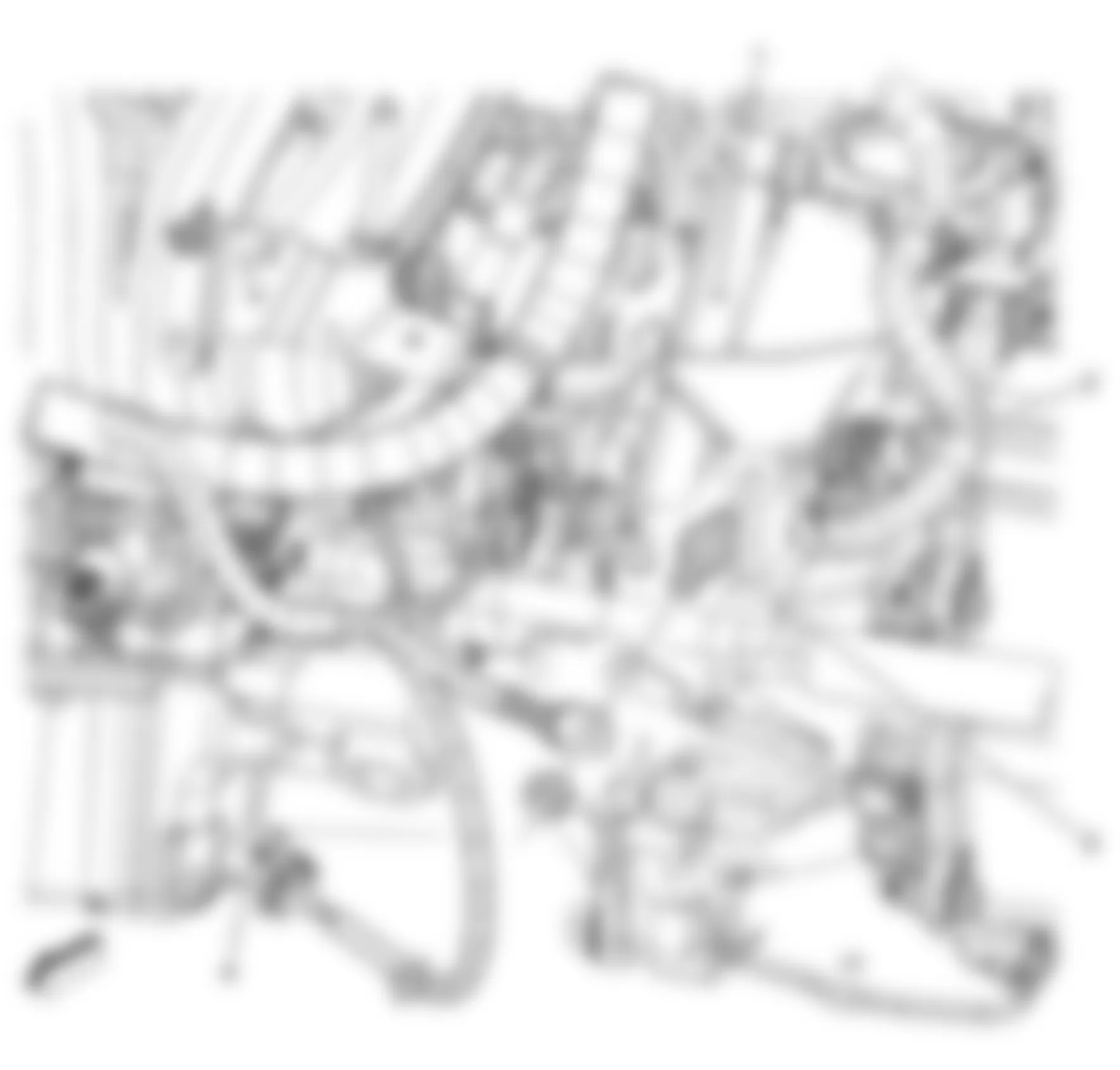 Chevrolet HHR LS 2009 - Component Locations -  Left Side Of Engine Compartment