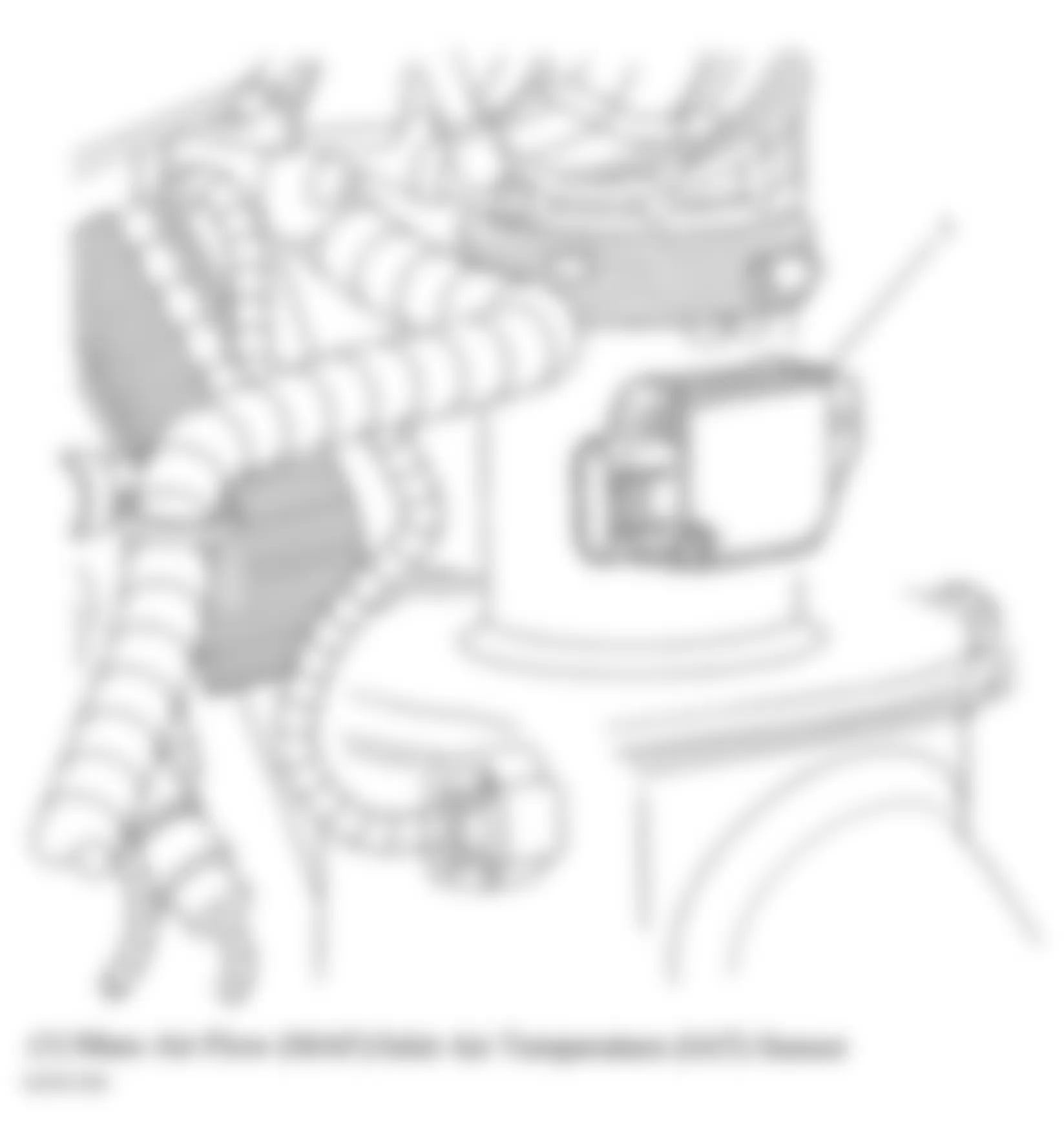 Chevrolet HHR LS 2009 - Component Locations -  Right Front Of Engine Compartment