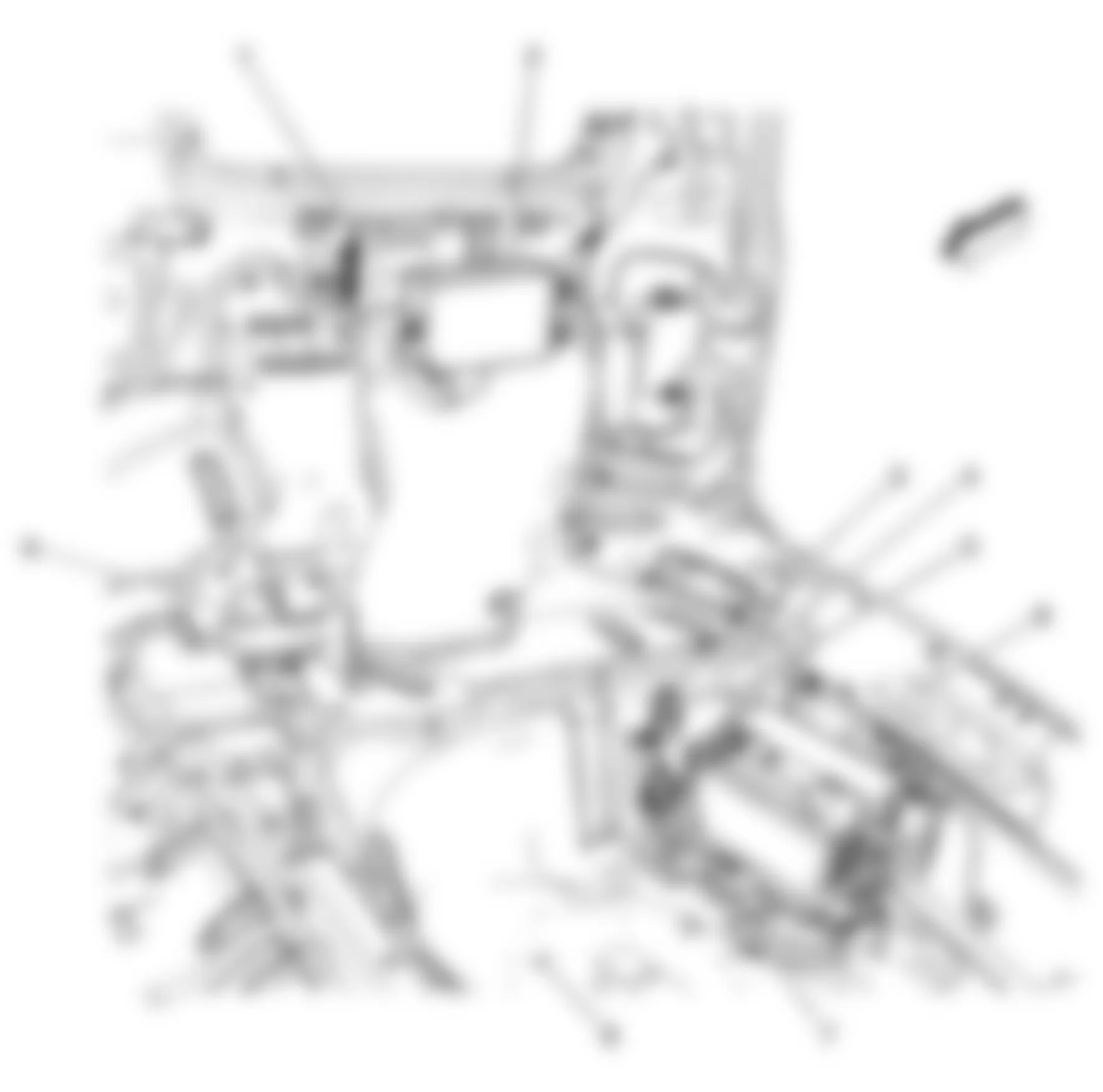 Chevrolet HHR LS 2009 - Component Locations -  Right Rear Of Passenger Compartment