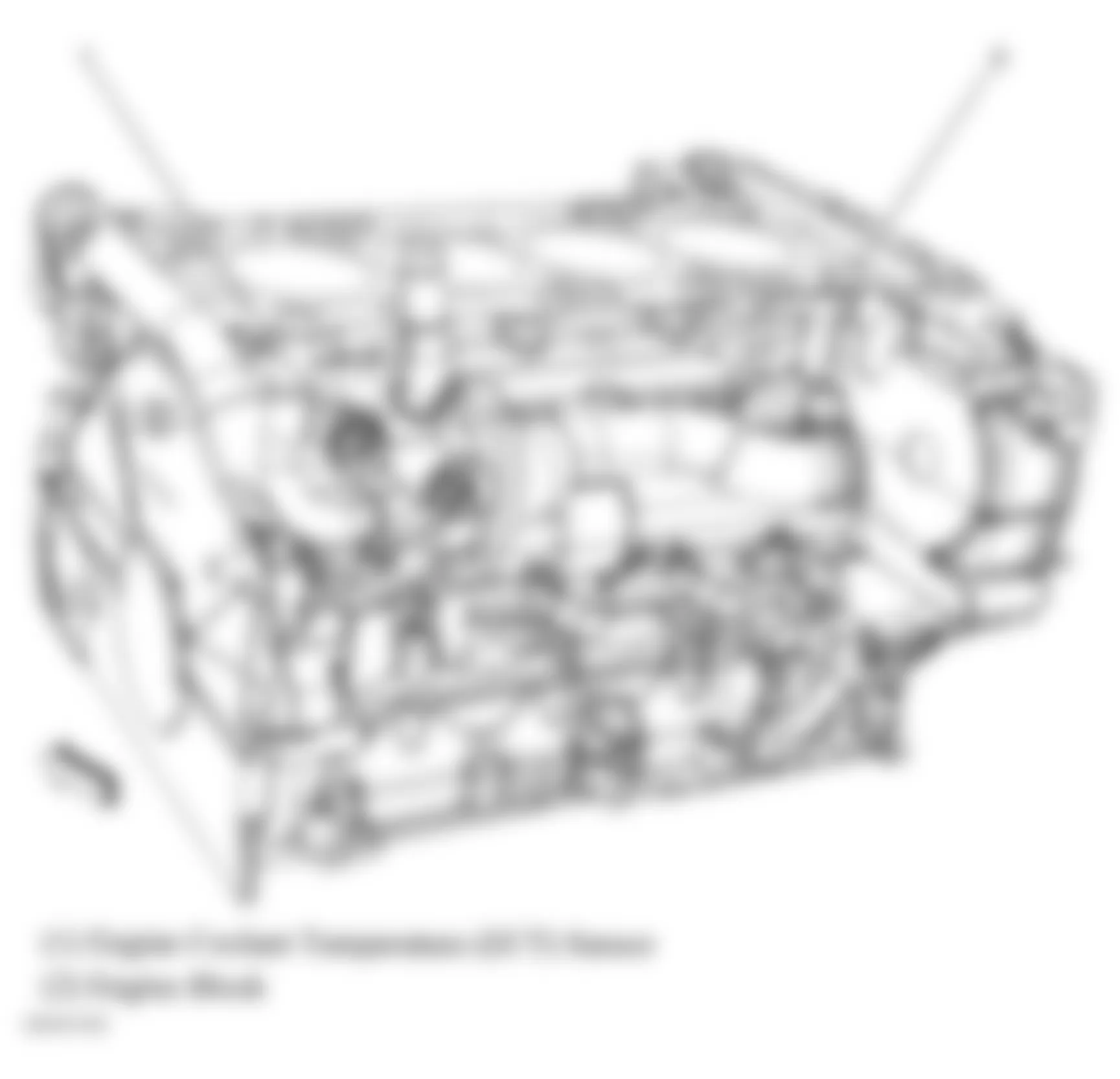 Chevrolet HHR LT 2009 - Component Locations -  Right Side Of Engine (2.2L)