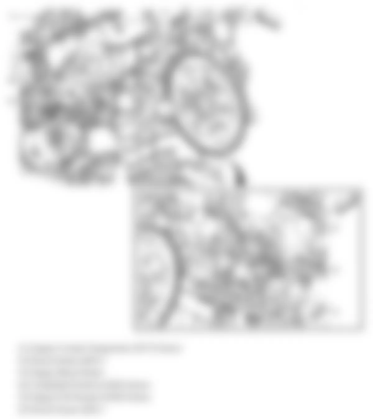 Chevrolet Malibu LS 2009 - Component Locations -  Rear Of Engine (3.5L)