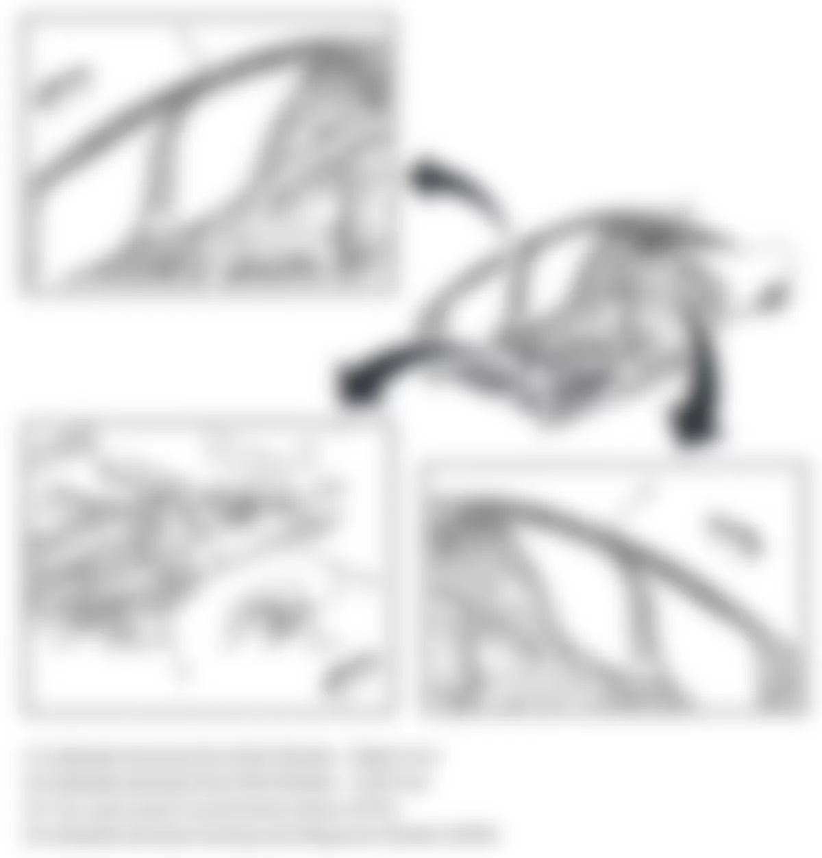 Chevrolet Malibu LS 2009 - Component Locations -  Vehicle Overview (Inflatable Restraints)