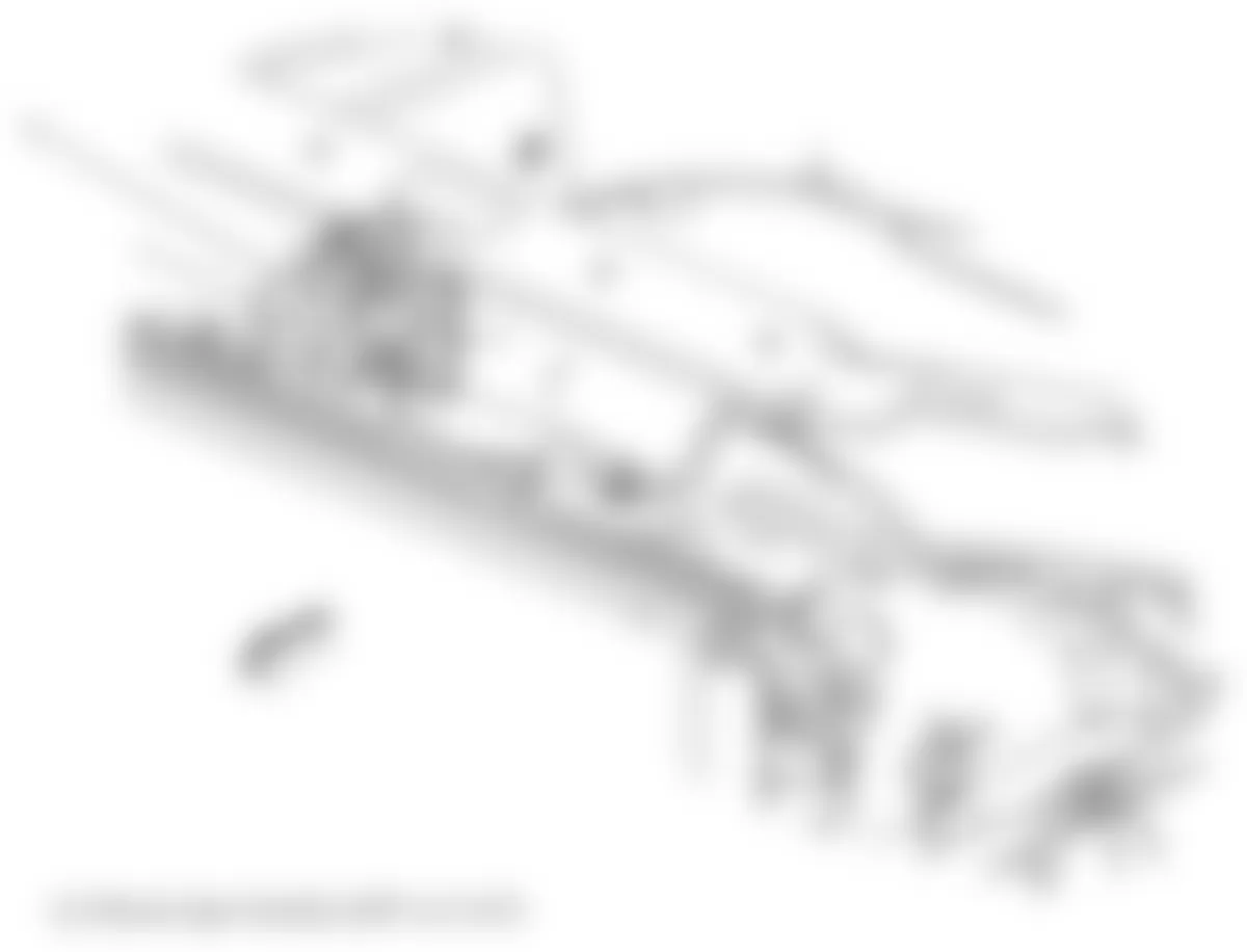 Chevrolet Malibu LTZ 2009 - Component Locations -  Front Of Engine Compartment