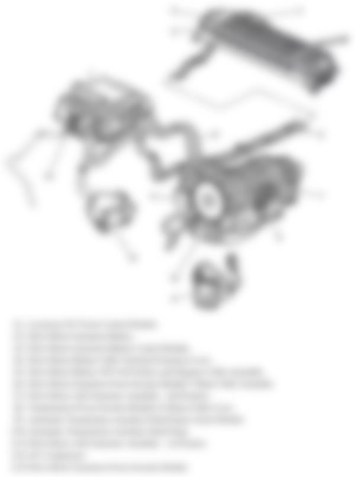 Chevrolet Silverado 1500 2009 - Component Locations -  Overview Of Hybrid Components