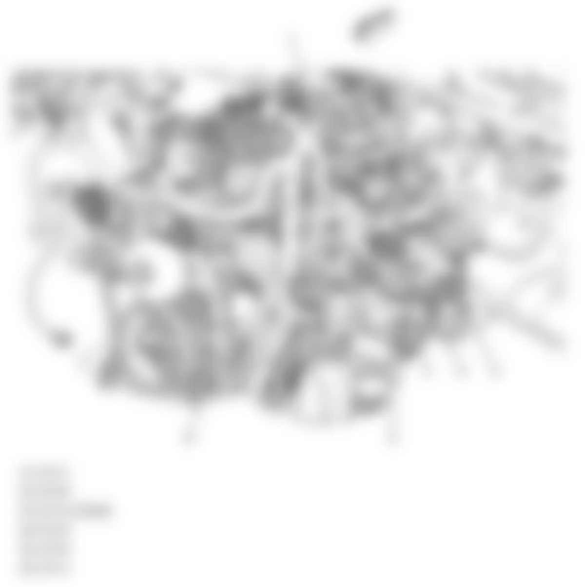 Chevrolet Silverado 3500 HD 2009 - Component Locations -  Left Side Of Engine (Hybrid)